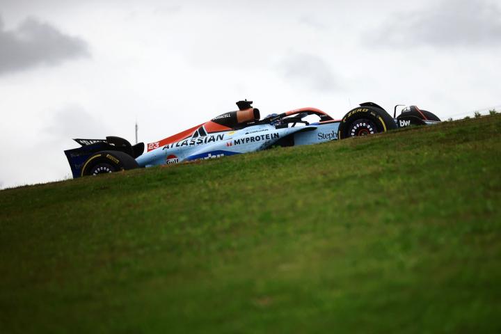 Alex Albon's fastest lap in Brazil was the first of his Formula 1 career