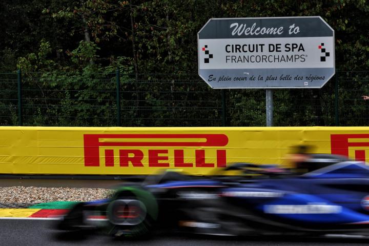 Alex Albon at Spa-Francorchamps