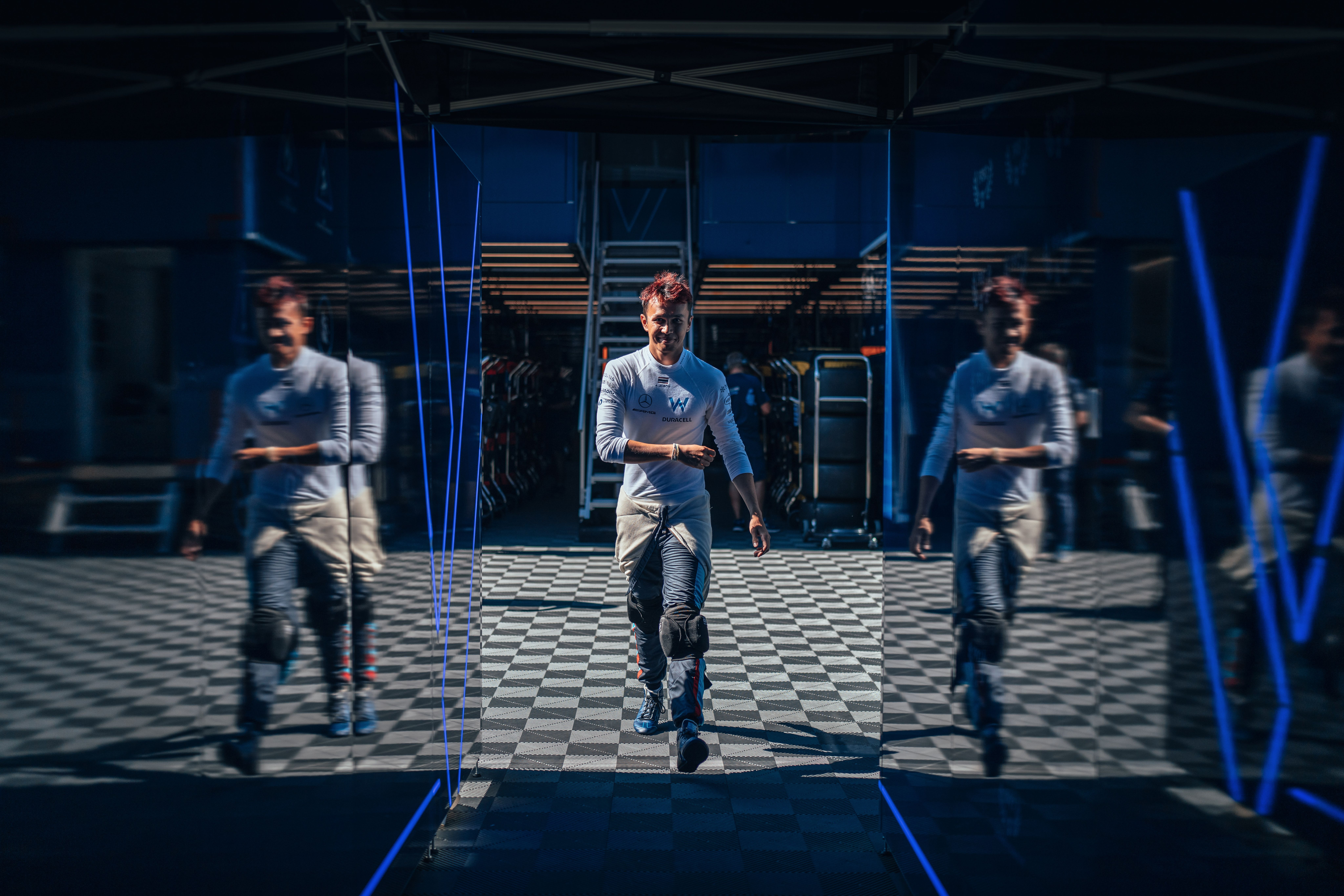 Happy with his Friday efforts