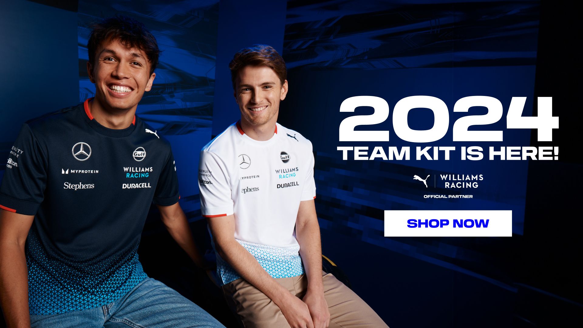 View All Team Kit Williams Racing Products | Williams Racing