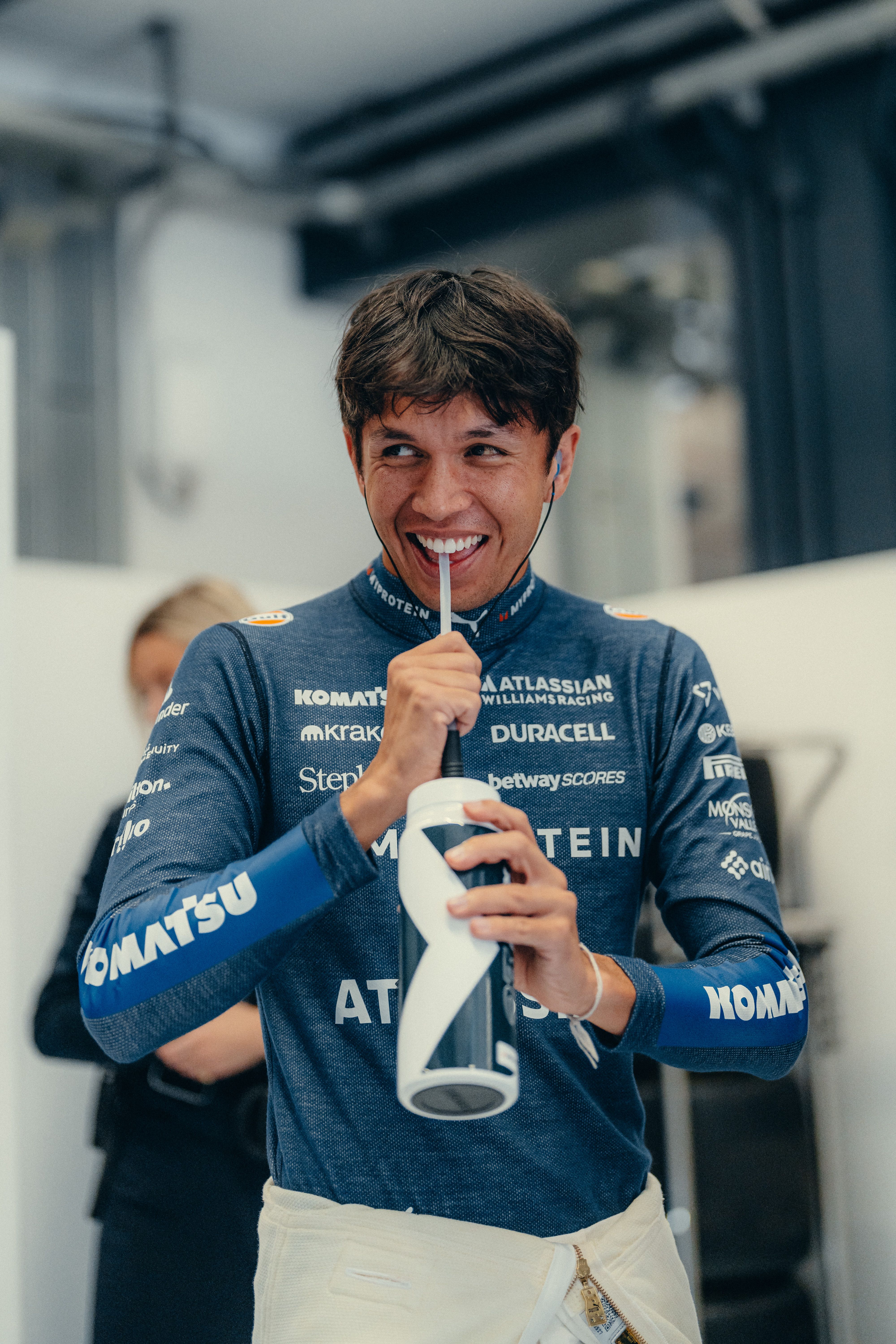 A laugh from Albono in the garage