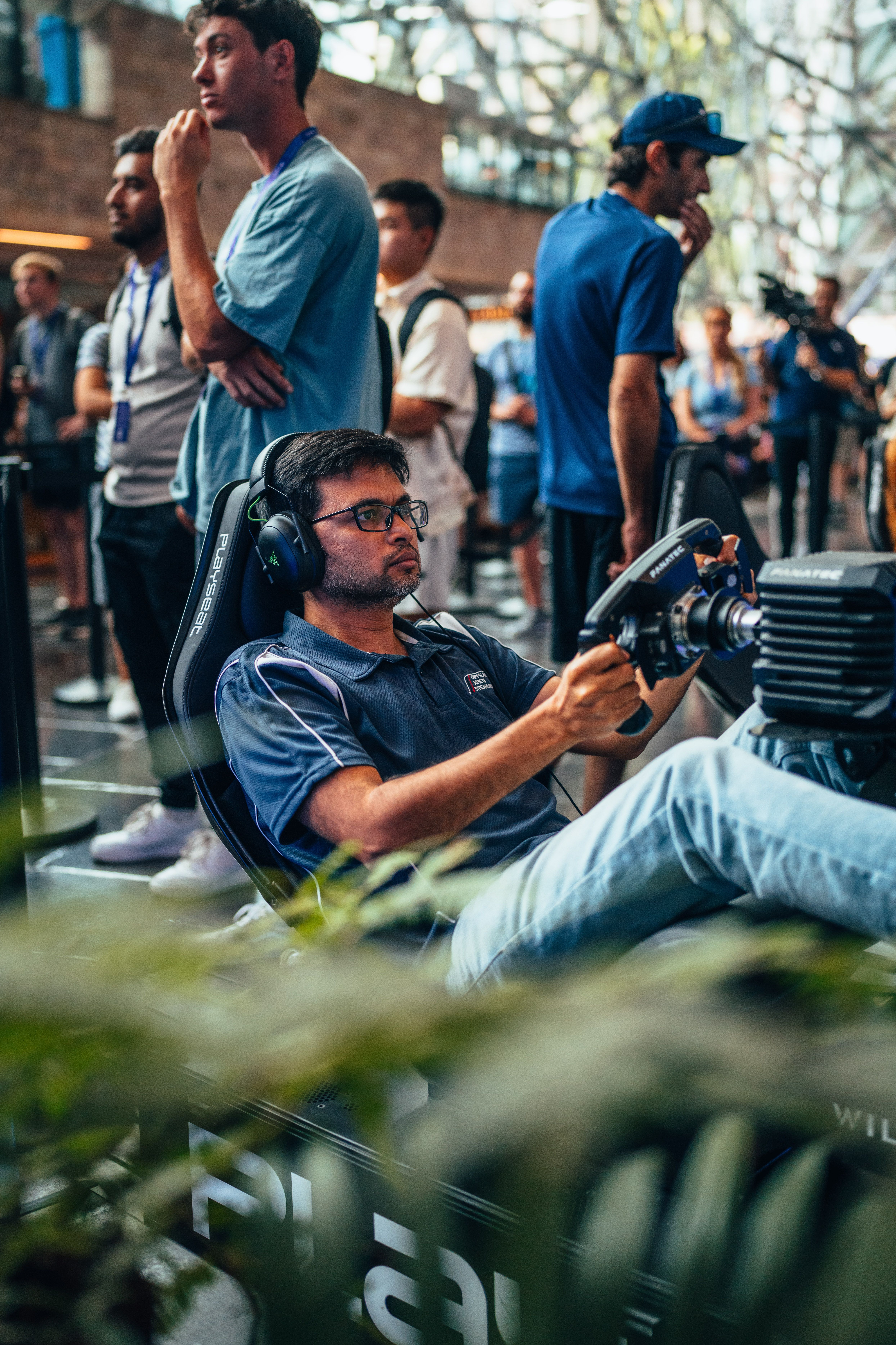 Go for a test drive on one of our Sim Rigs...