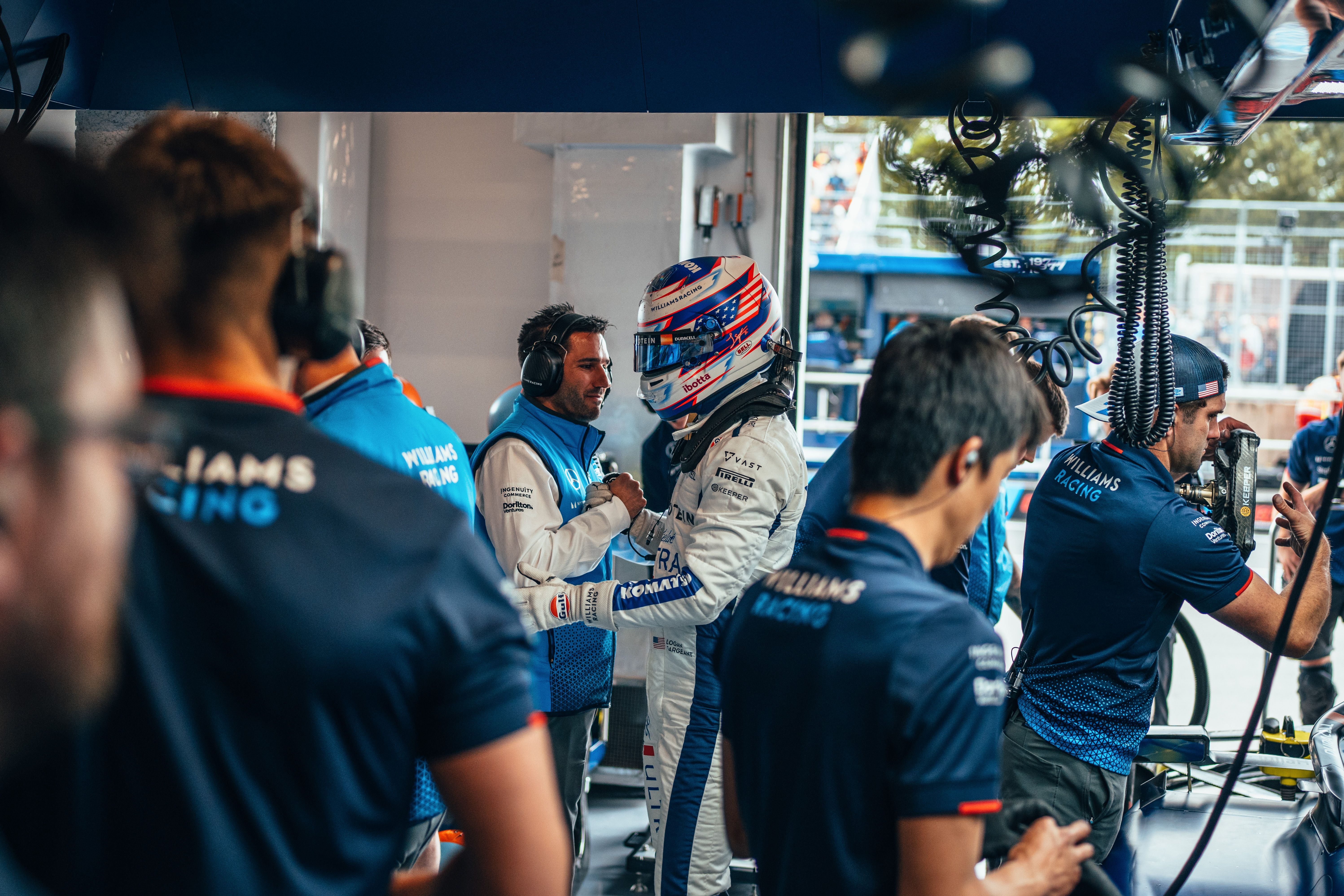 A strong showing from our American driver