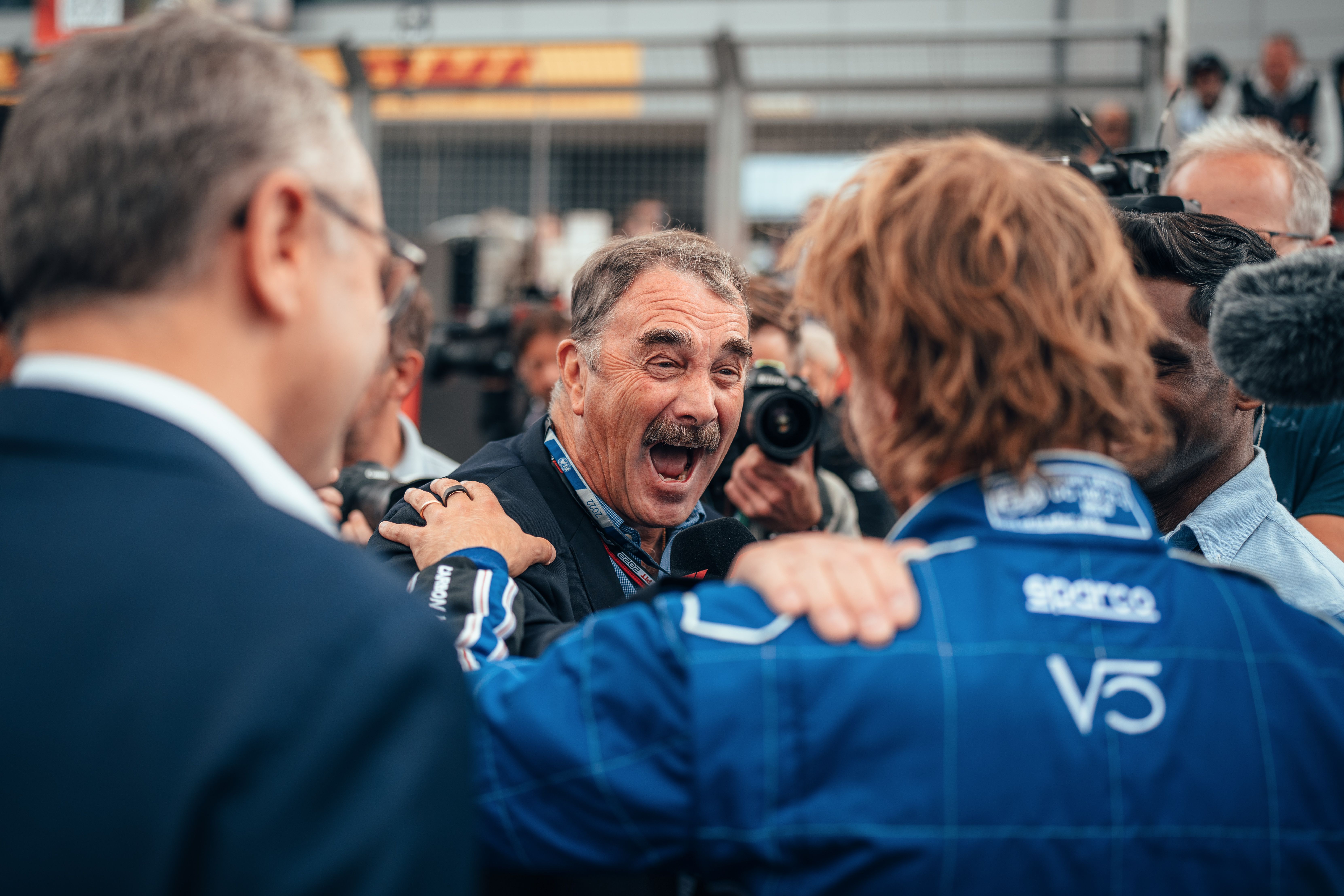 The excitement was clear to see 