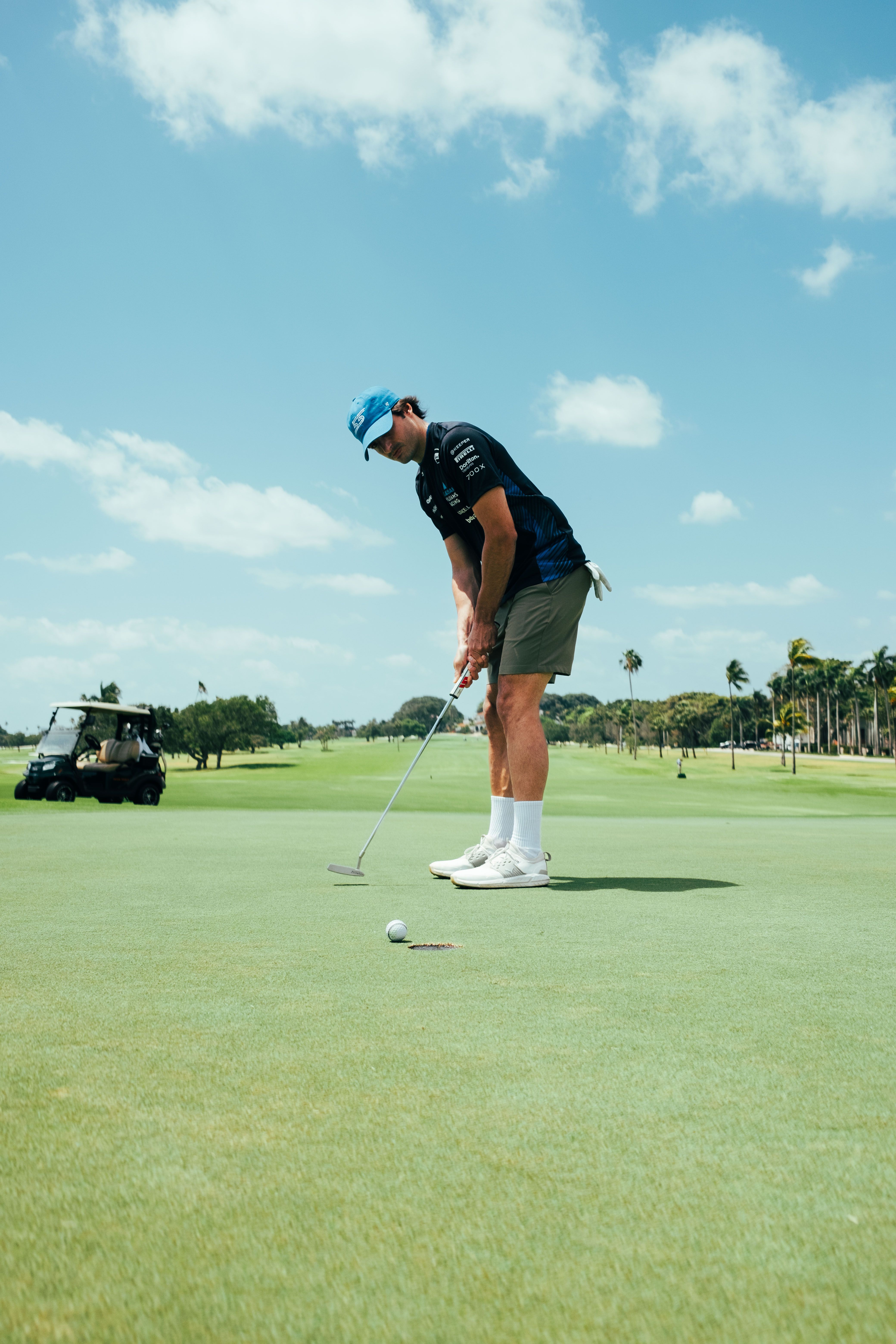 Good luck getting him off this course.