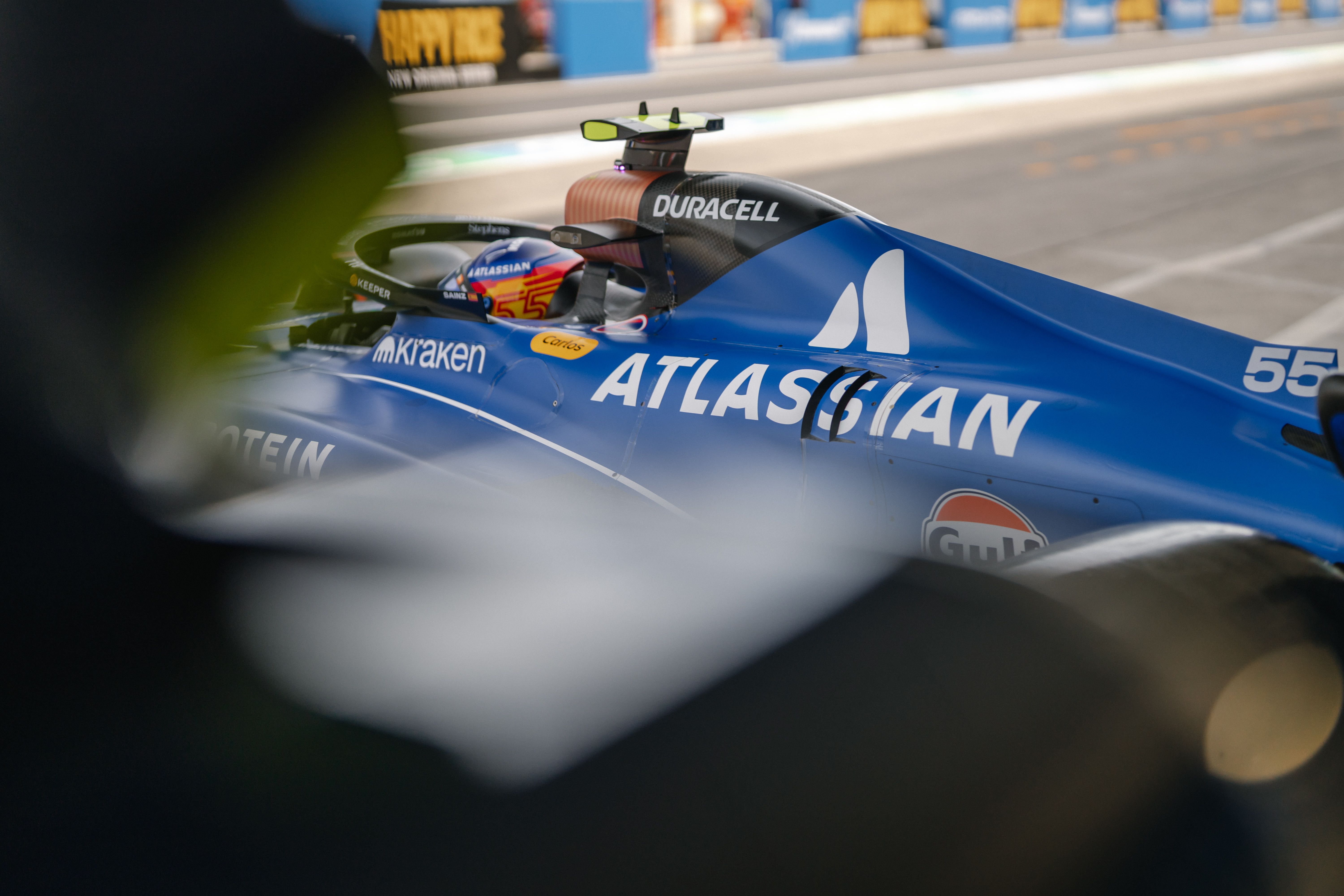 Carlos readies up to set some Suzuka laps