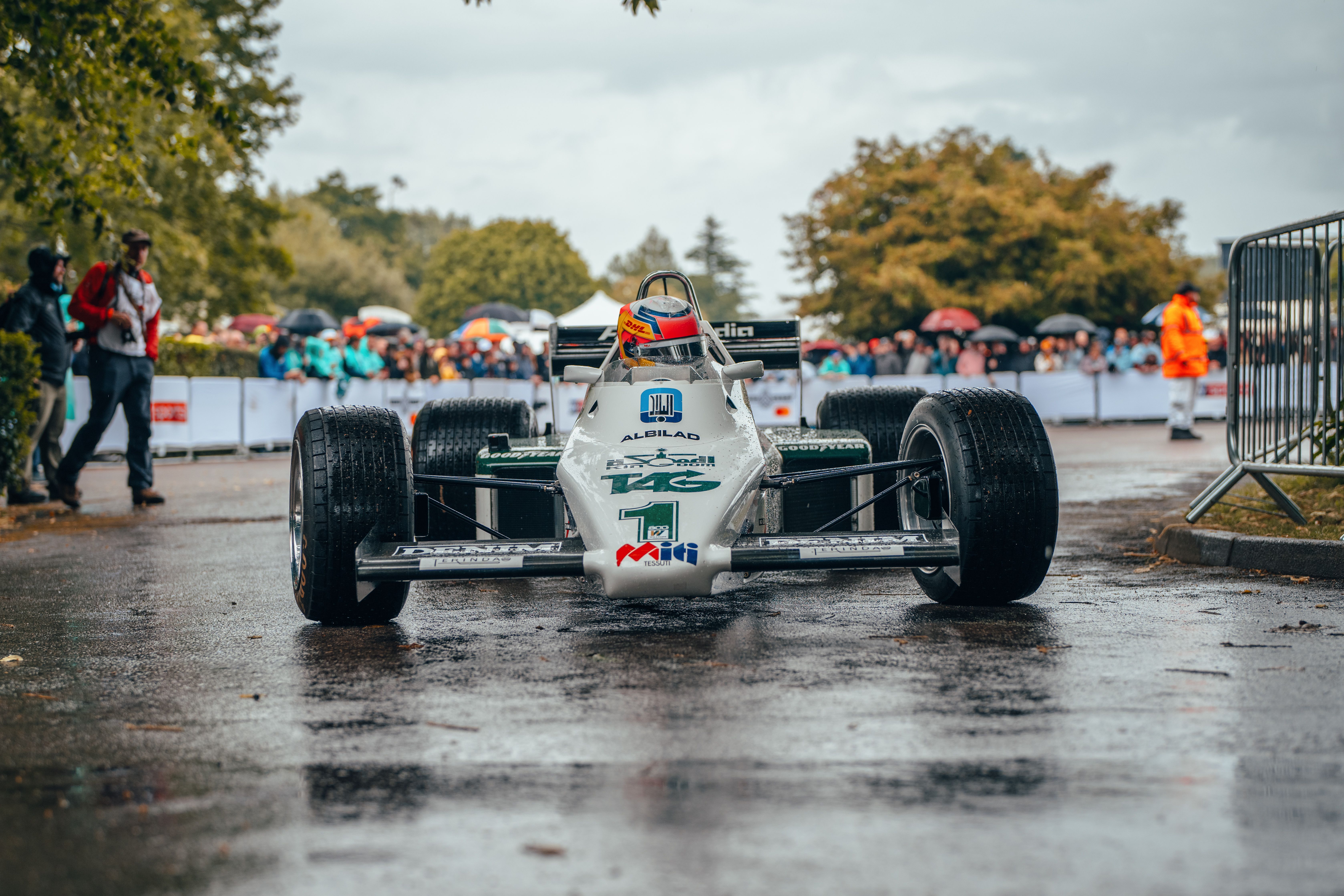 The car that delivered the Drivers’ Championship to Keke Rosberg…