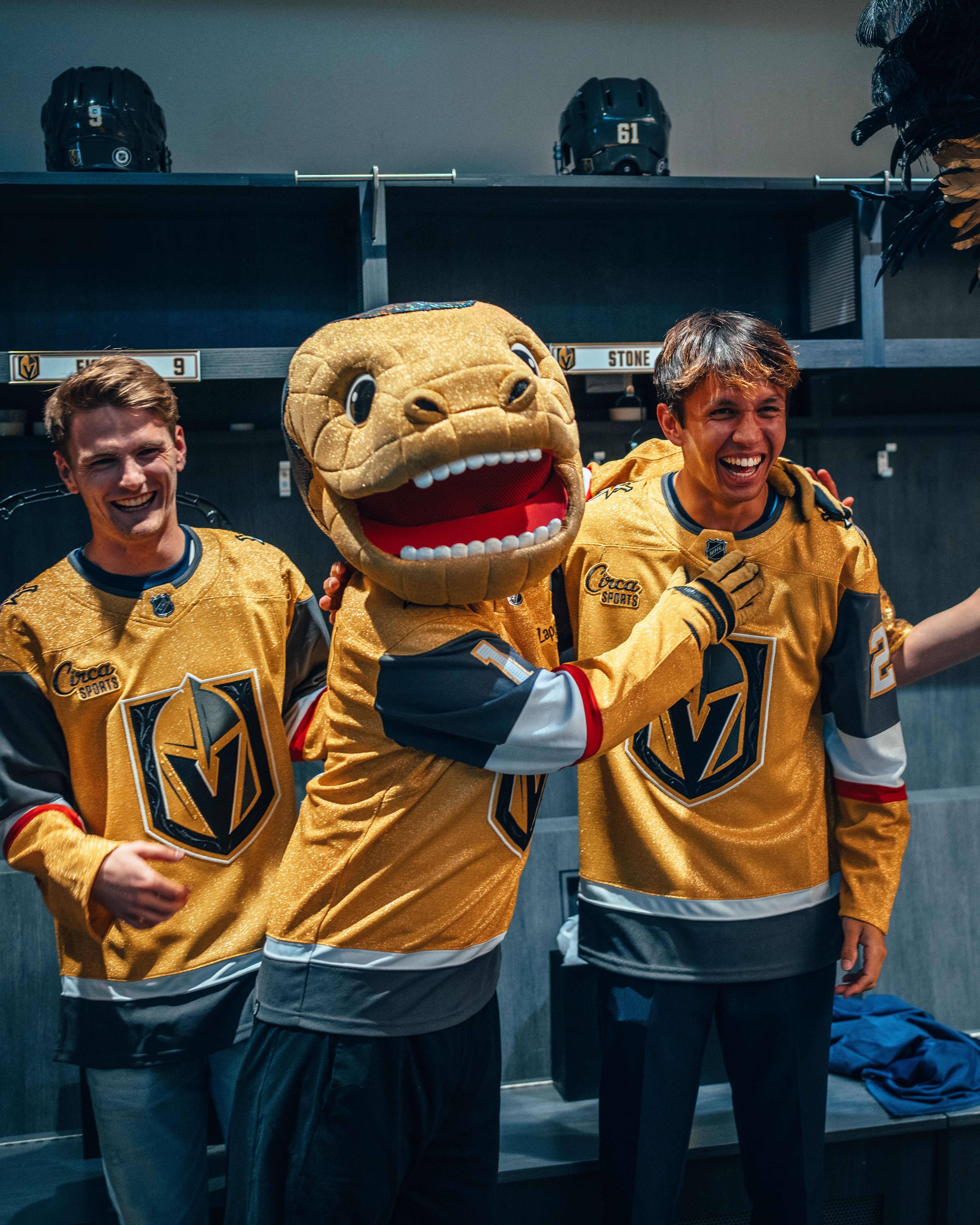 Chance making friends...