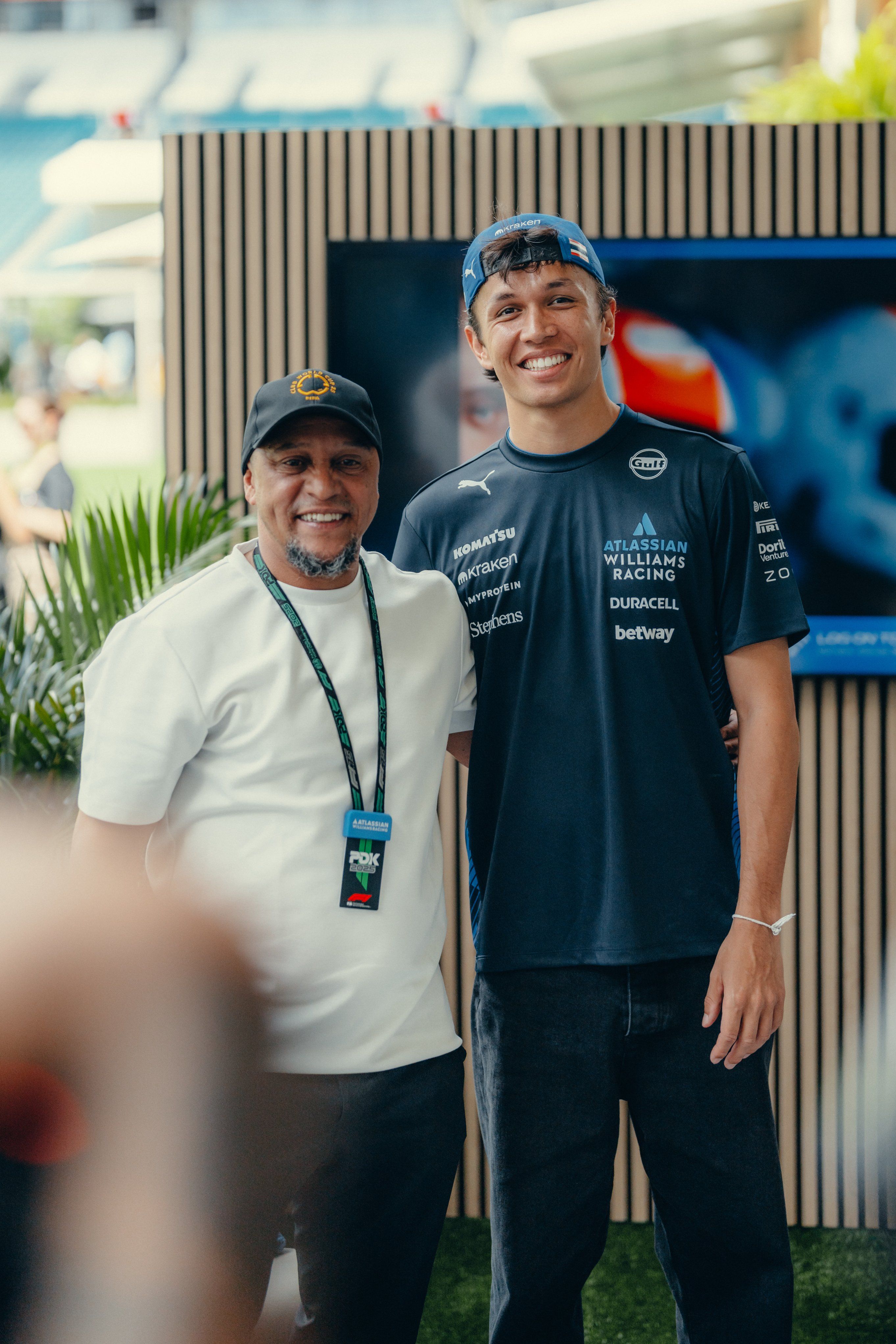 Before meeting the man himself.