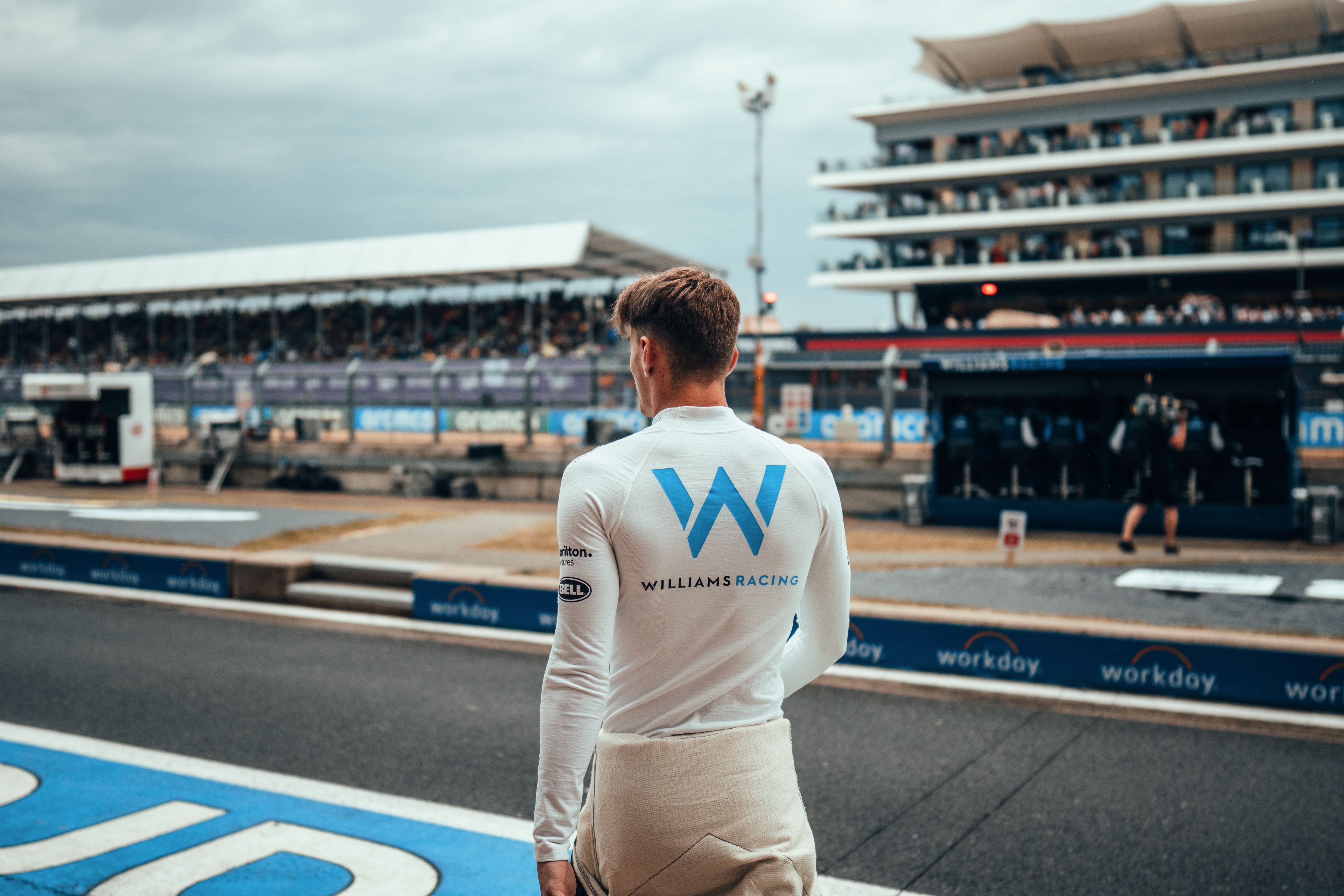 Going to check the track conditions.