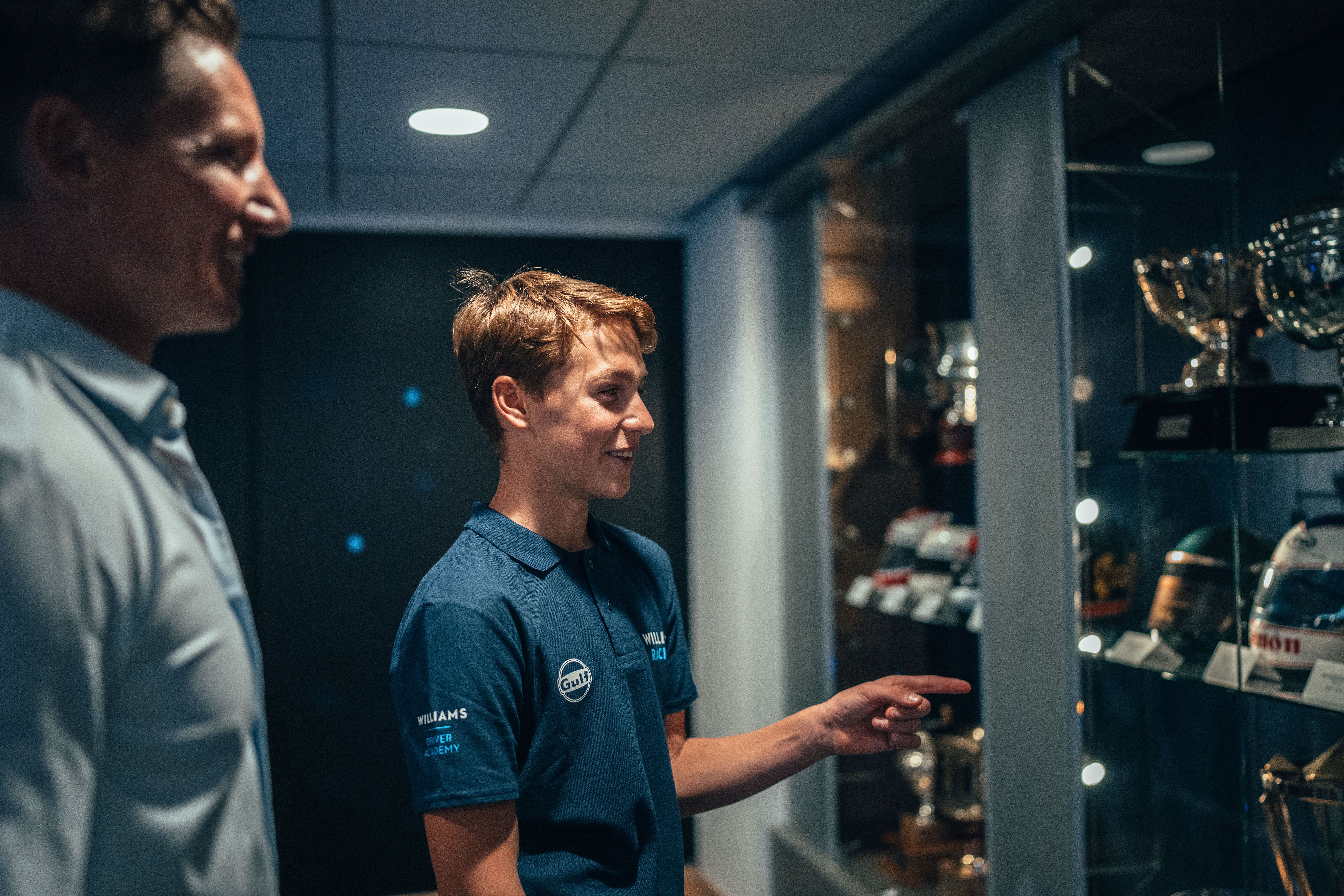 He joins an illustrious team.