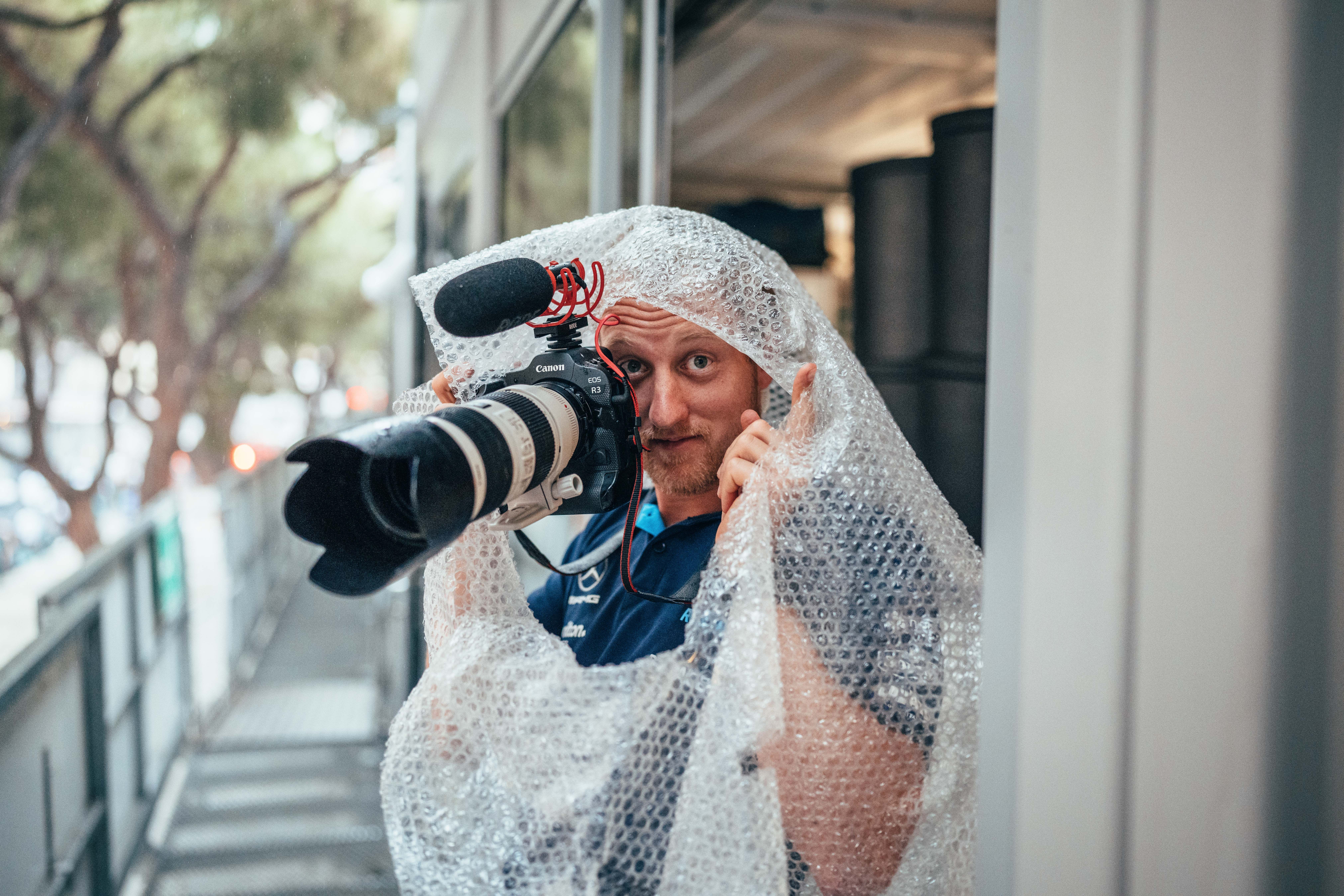 The next it was wet…