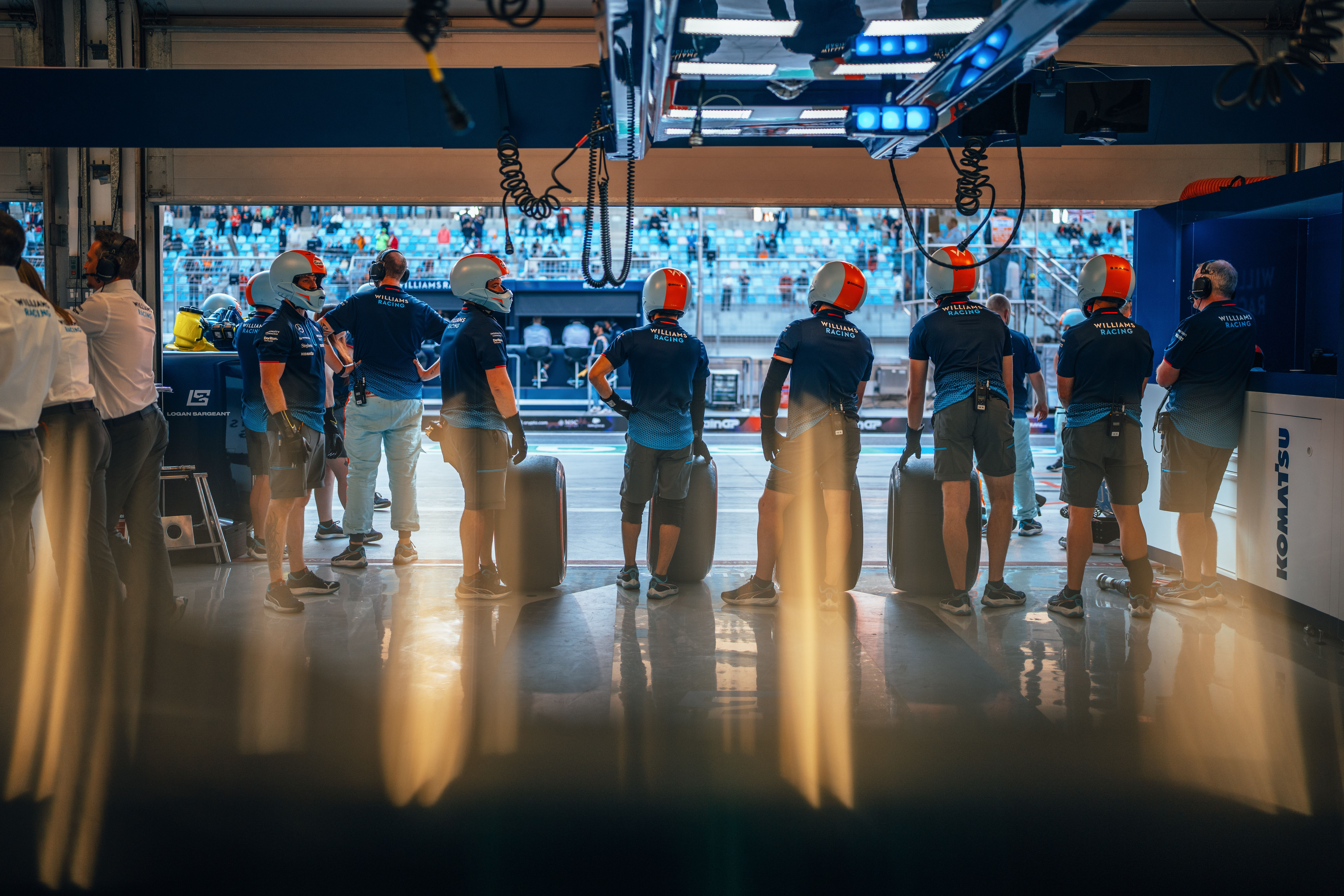 That's it for practice, now the real action begins.