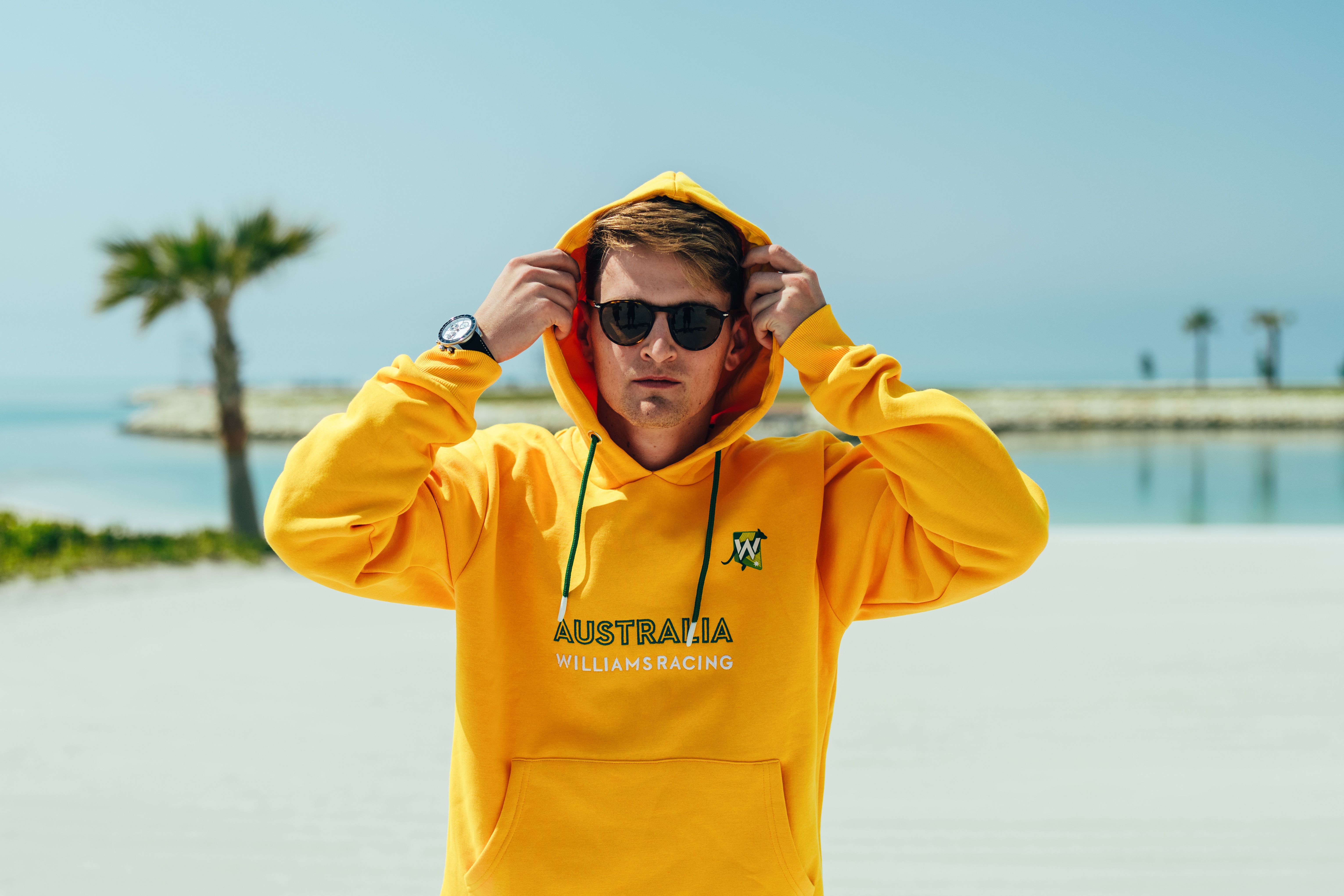 Be bold in the Australia Hoodie.