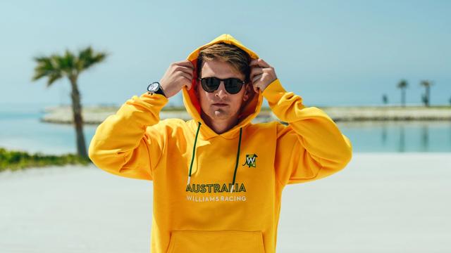 Be bold in the Australia Hoodie.