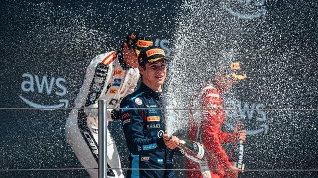 The very next day, Franco added a P2 to his growing collection of F3 podiums.