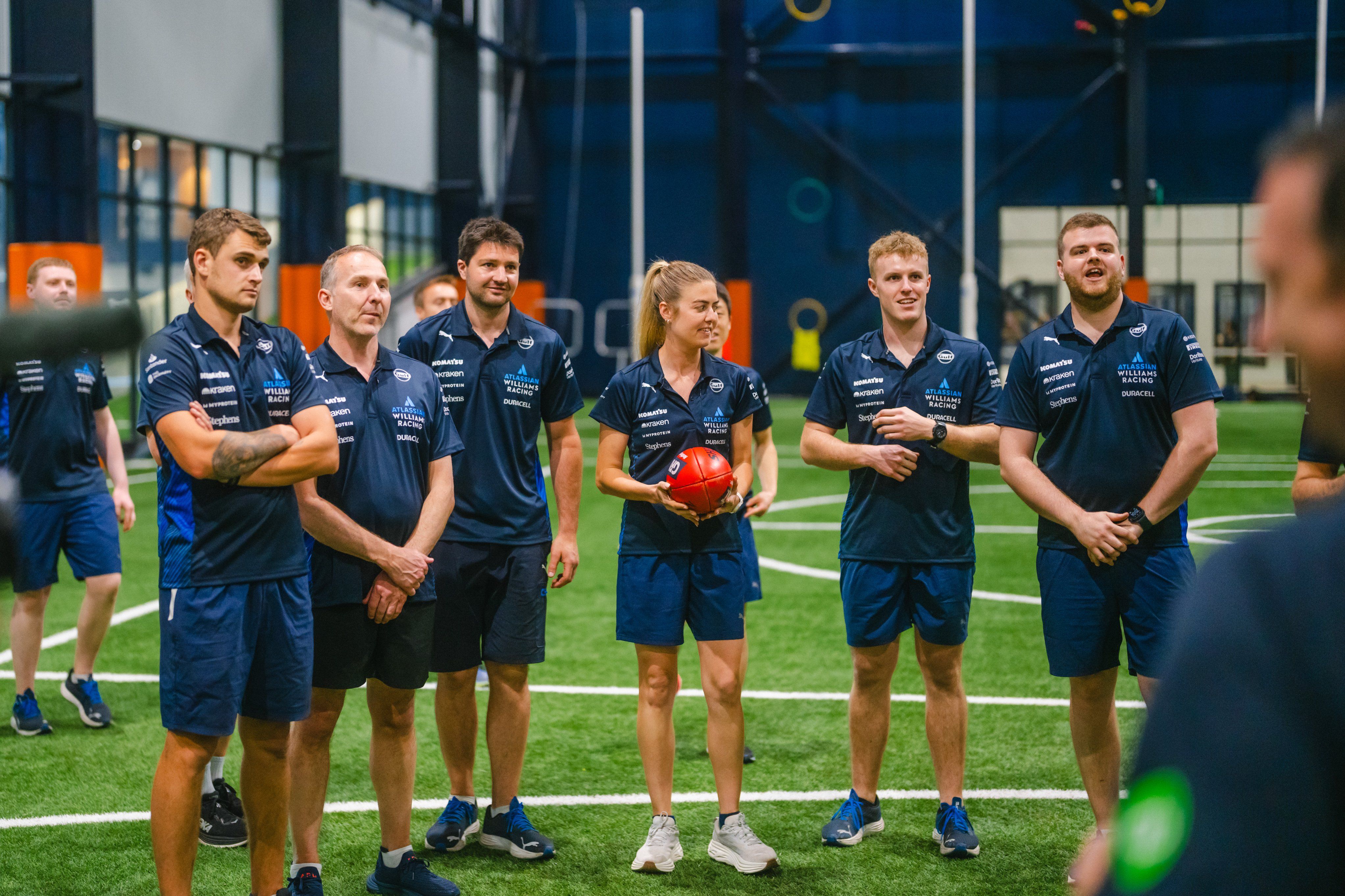 The perfect way to warm up for the Australian GP.