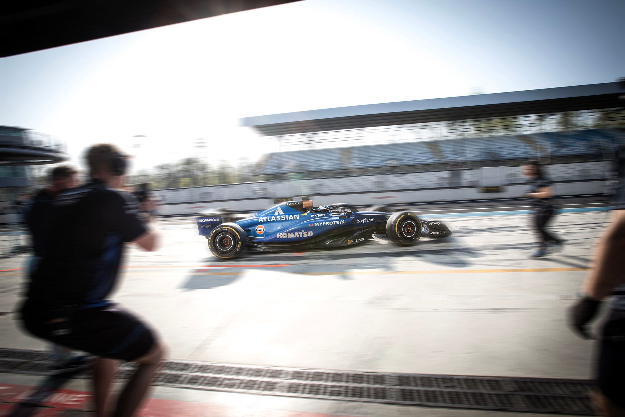 More F1 mileage gained.