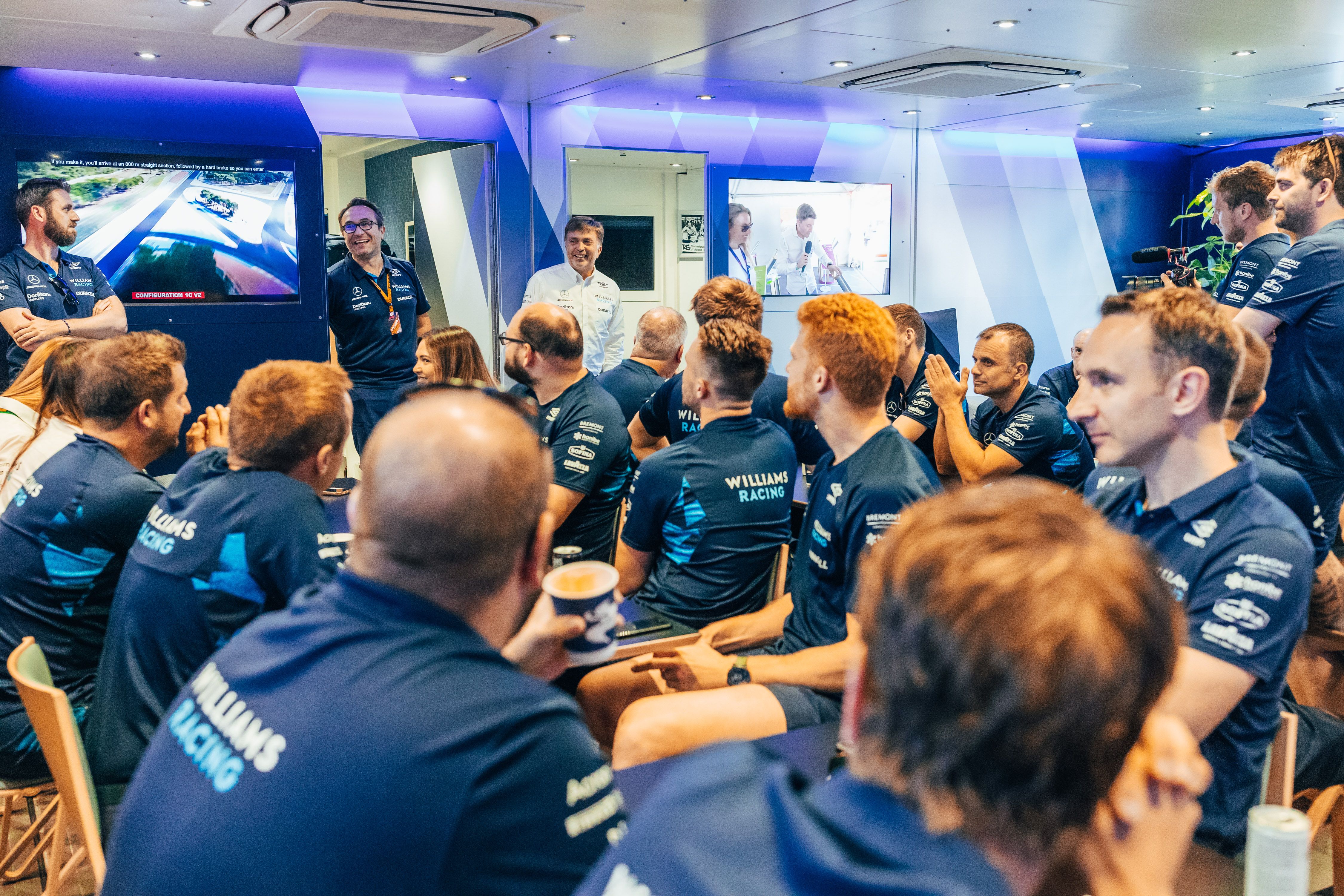 Kicking off Friday with our team talk