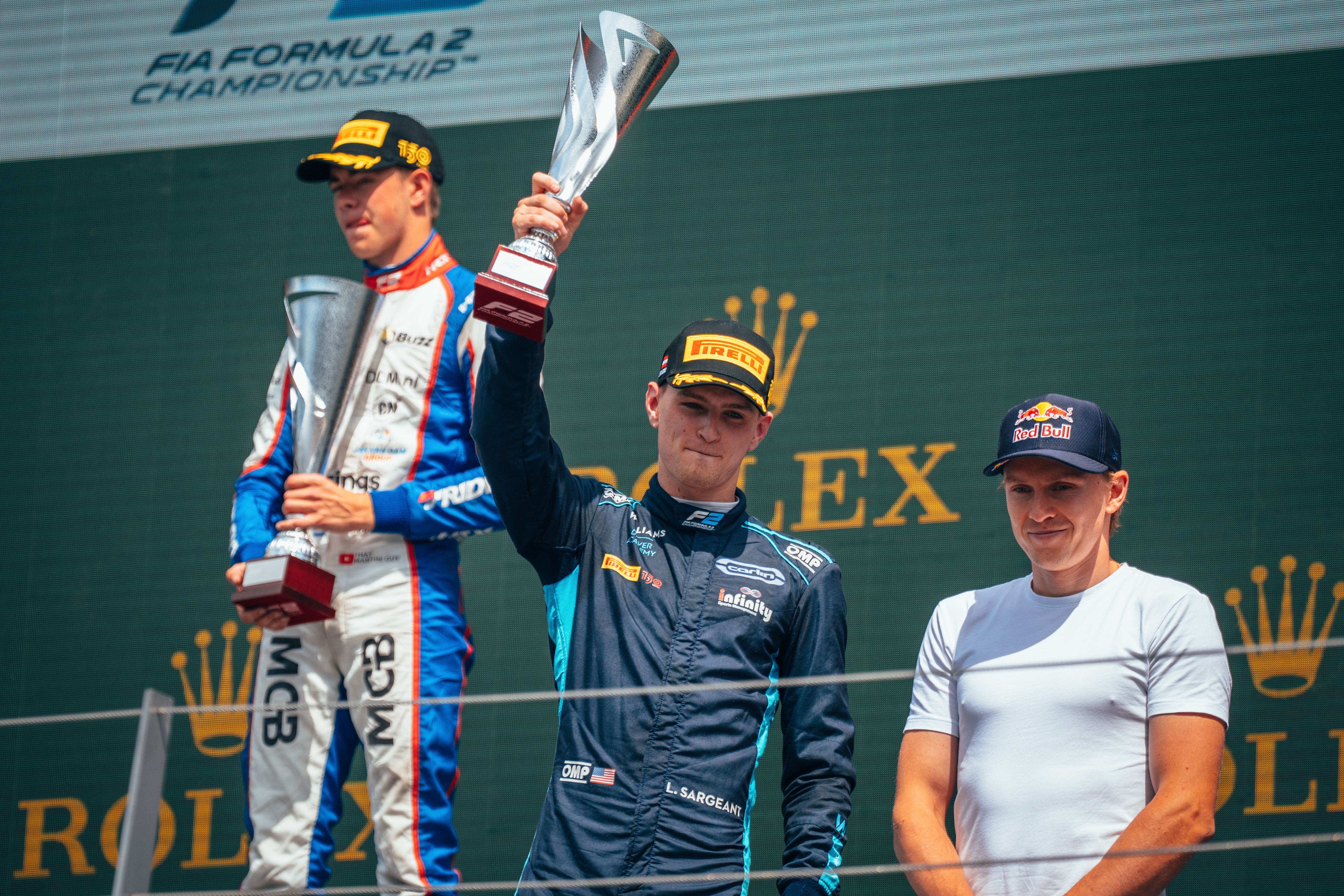 His P3 was later upgraded to P1, his second Feature Race win in as many weeks