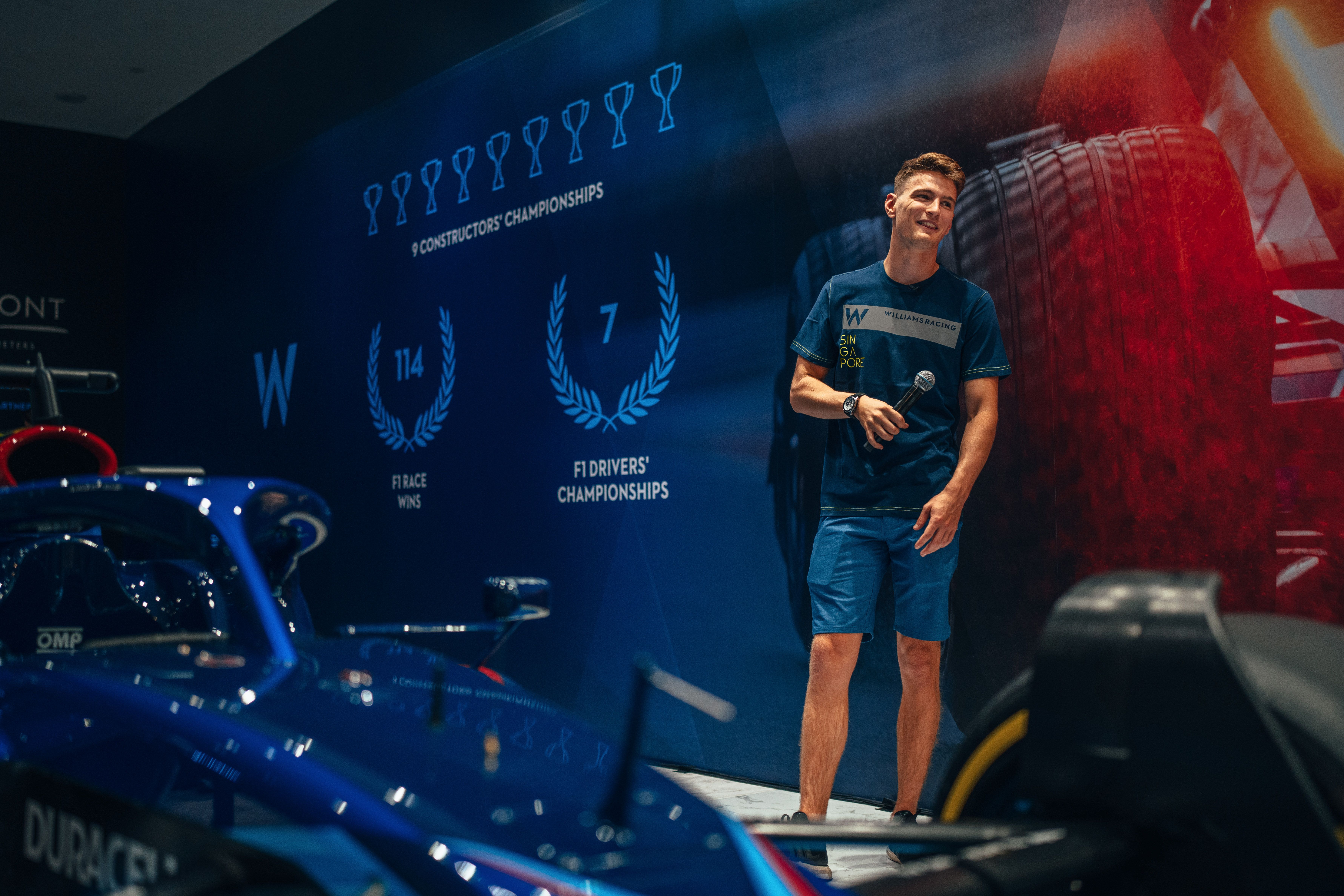 There was time on stage to enjoy in Singapore