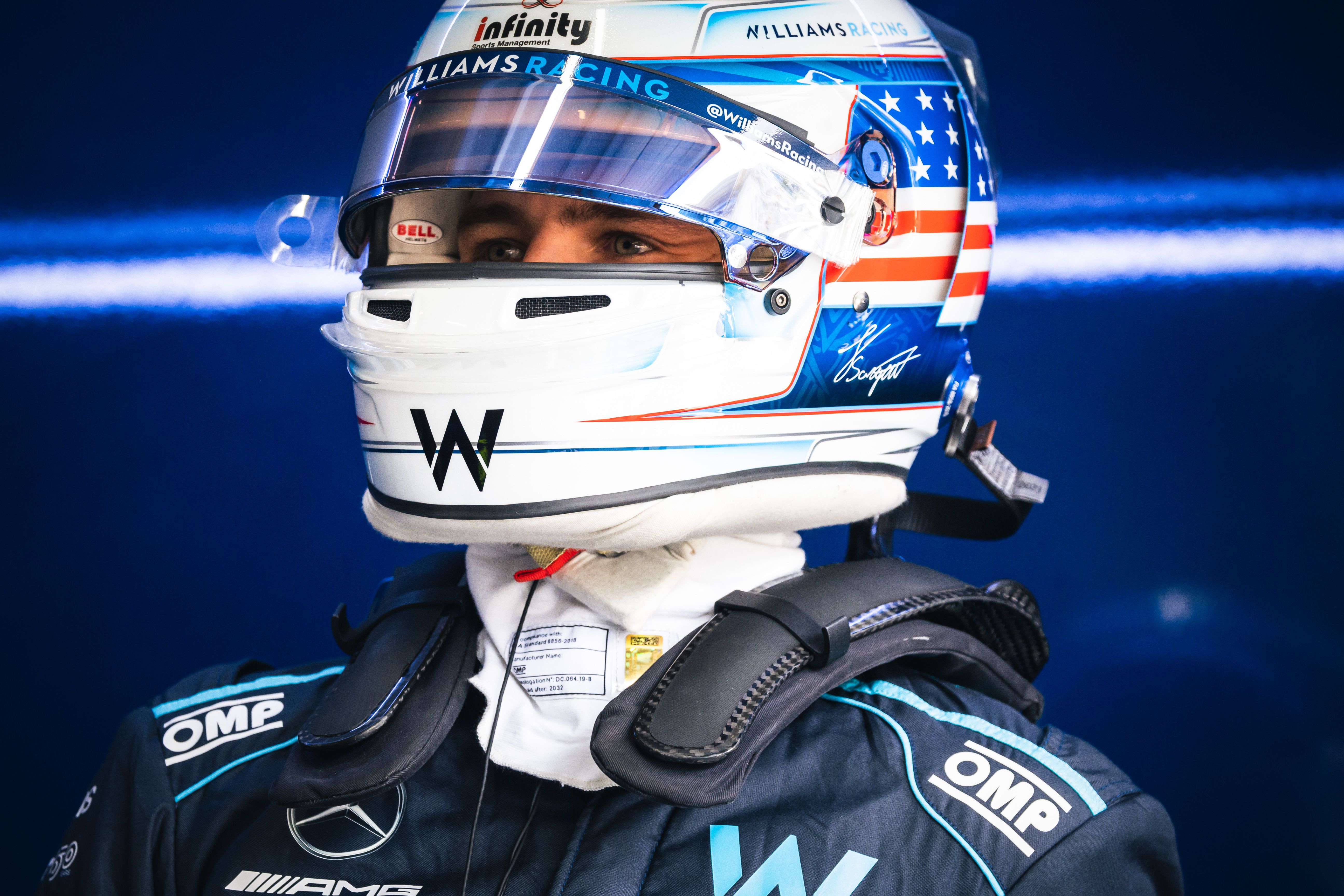 Logan suits up for his first Saturday in the FW44.