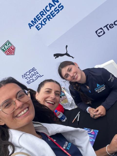 Alexia, Dutch GP - "I have loved going through the F1 Academy paddock, and meeting the girls, Lia was so nice"