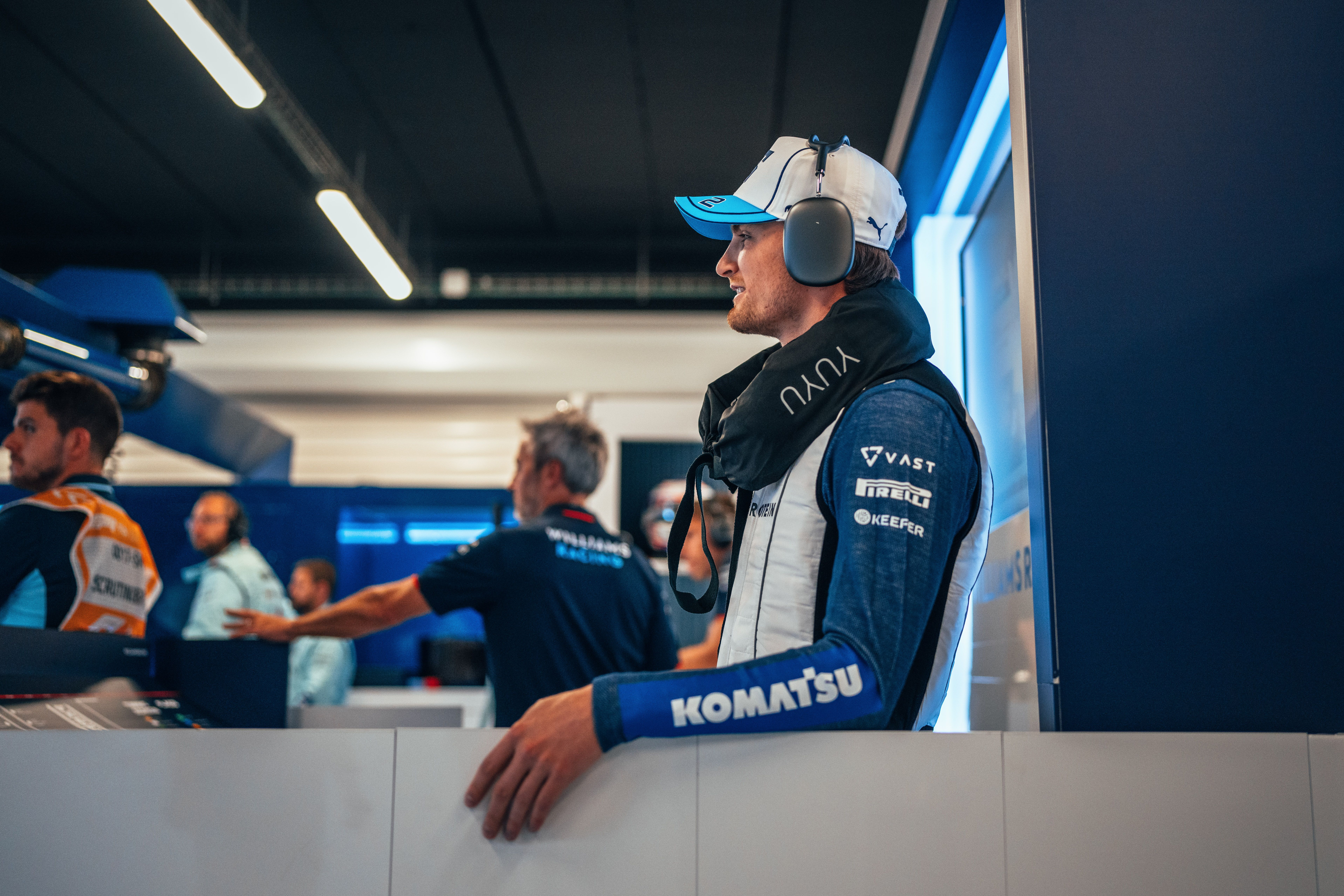 Getting ready for action.