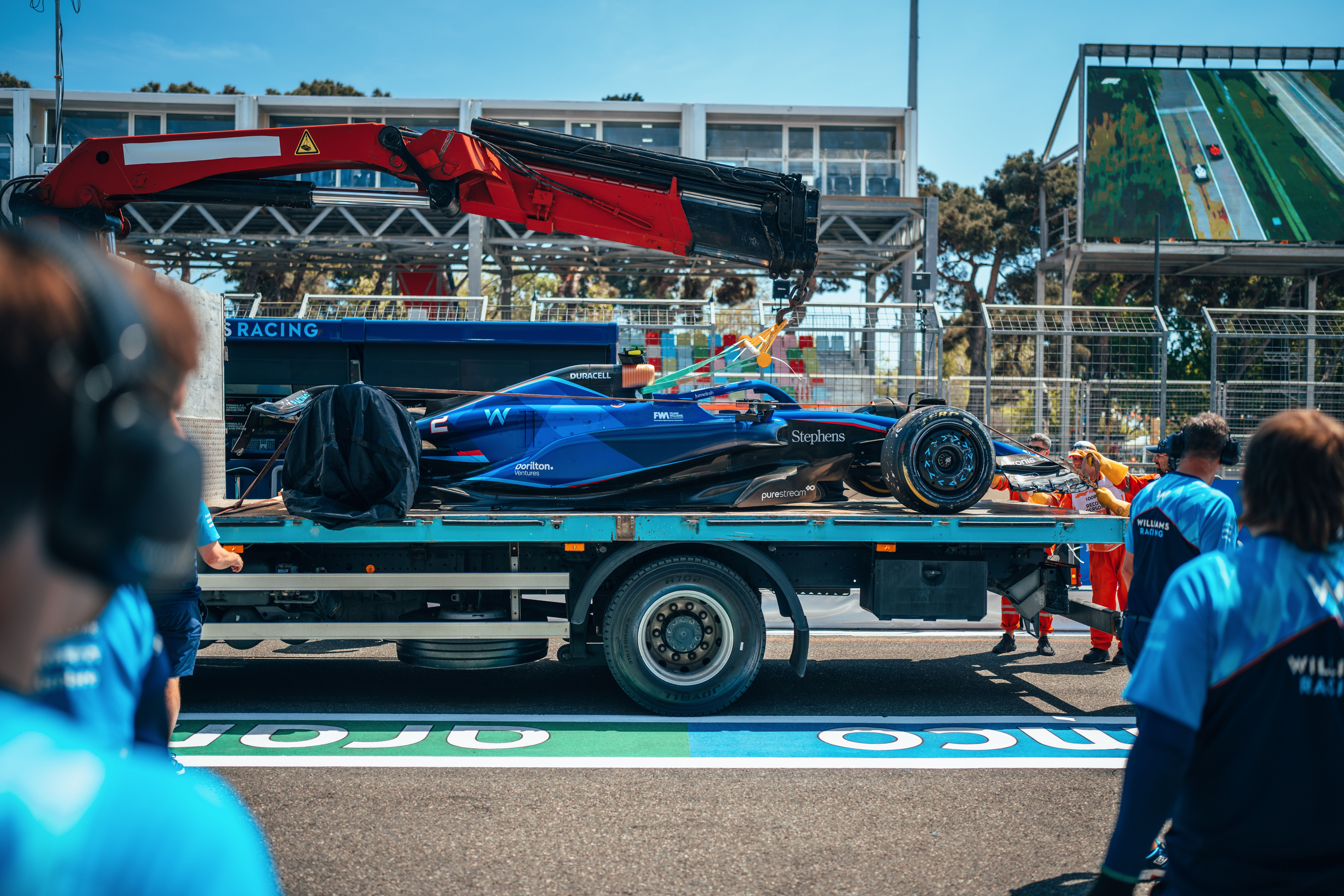 Logan’s day sadly came to an early end.