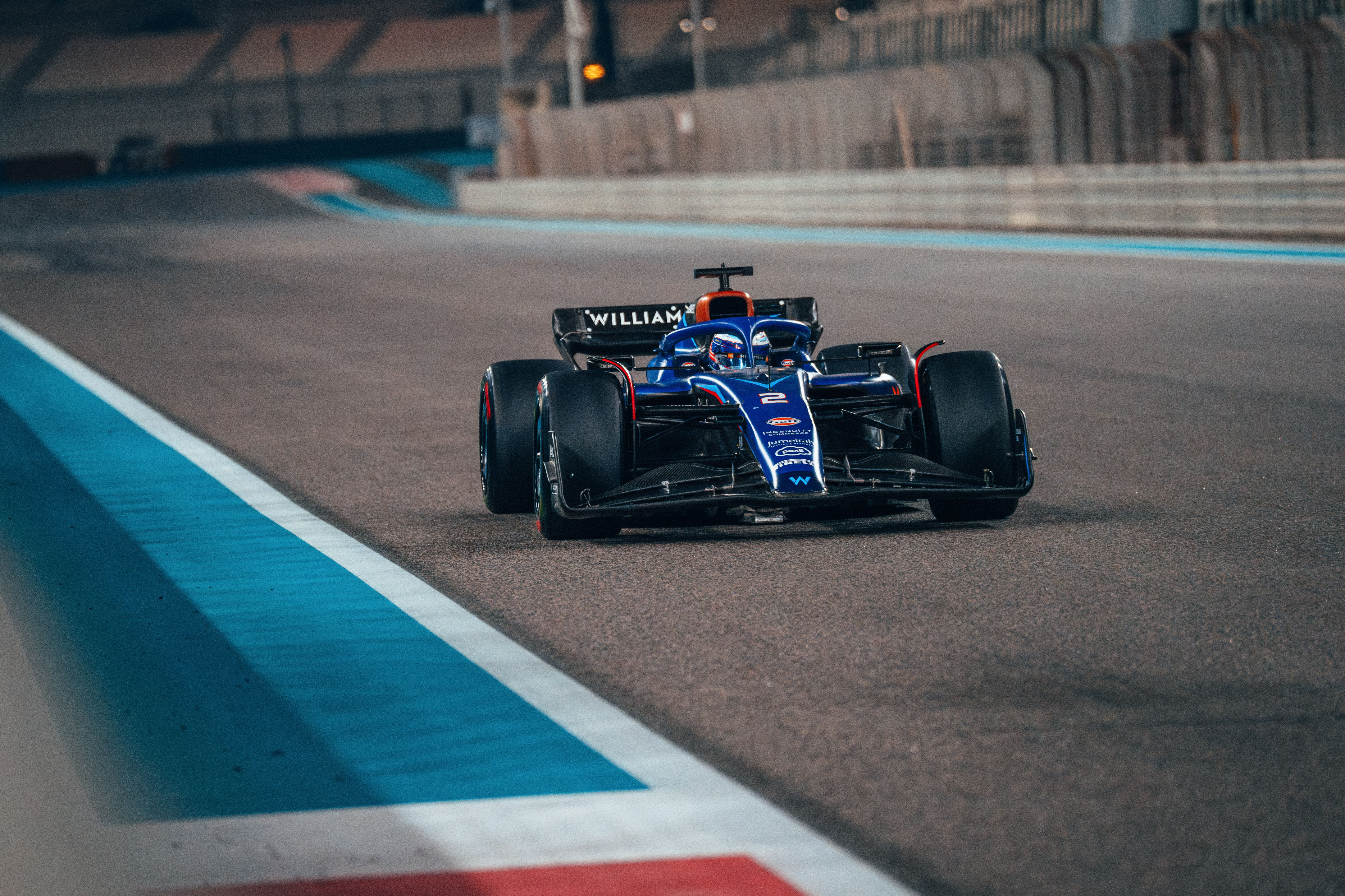 A clear track under the lights on soft rubber, what more could you want?