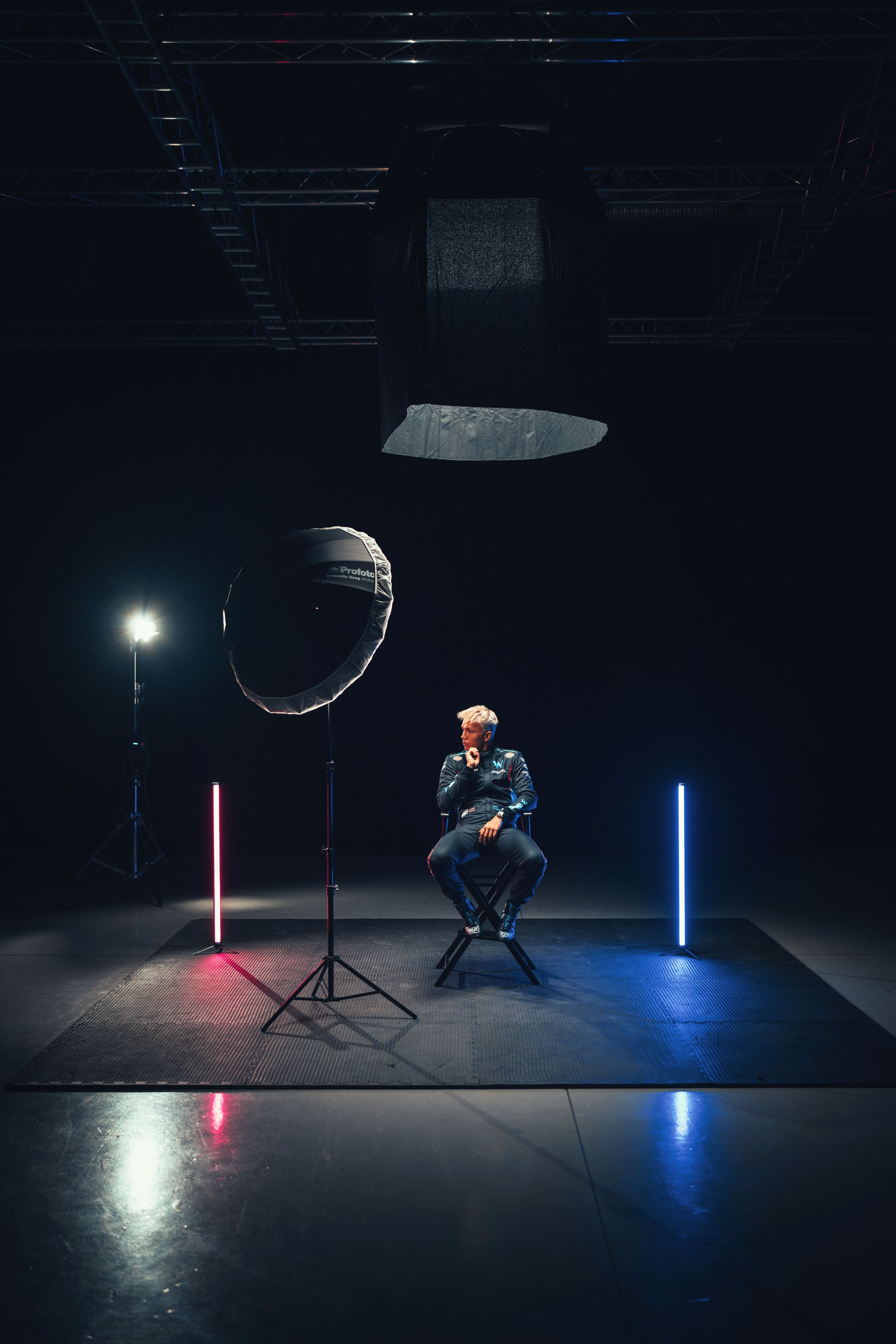 AA23 takes a break in the most artistic spot possible