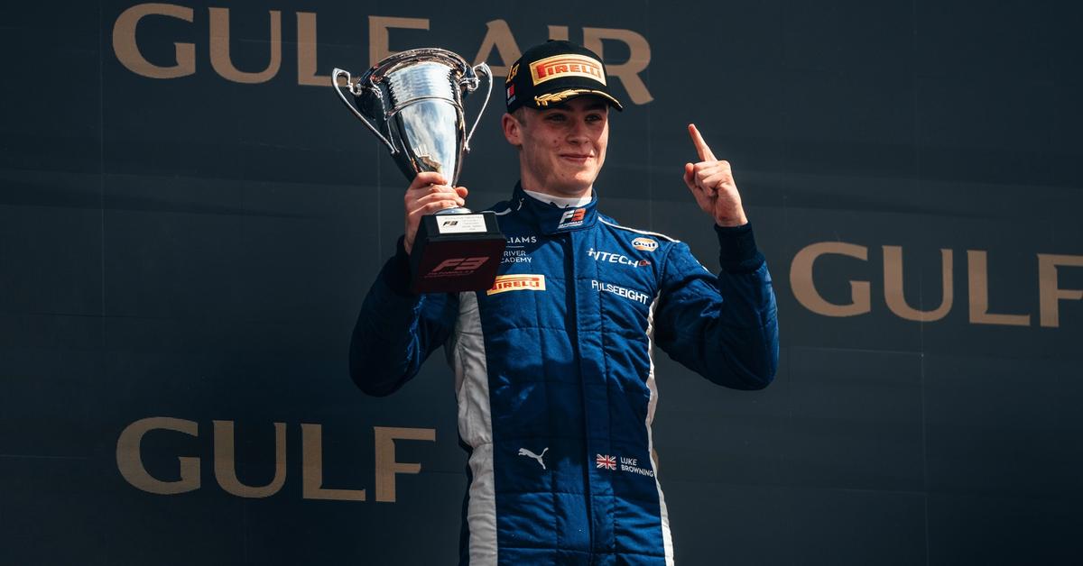 WATCH: Luke Browning wins in Bahrain | Atlassian Williams Racing