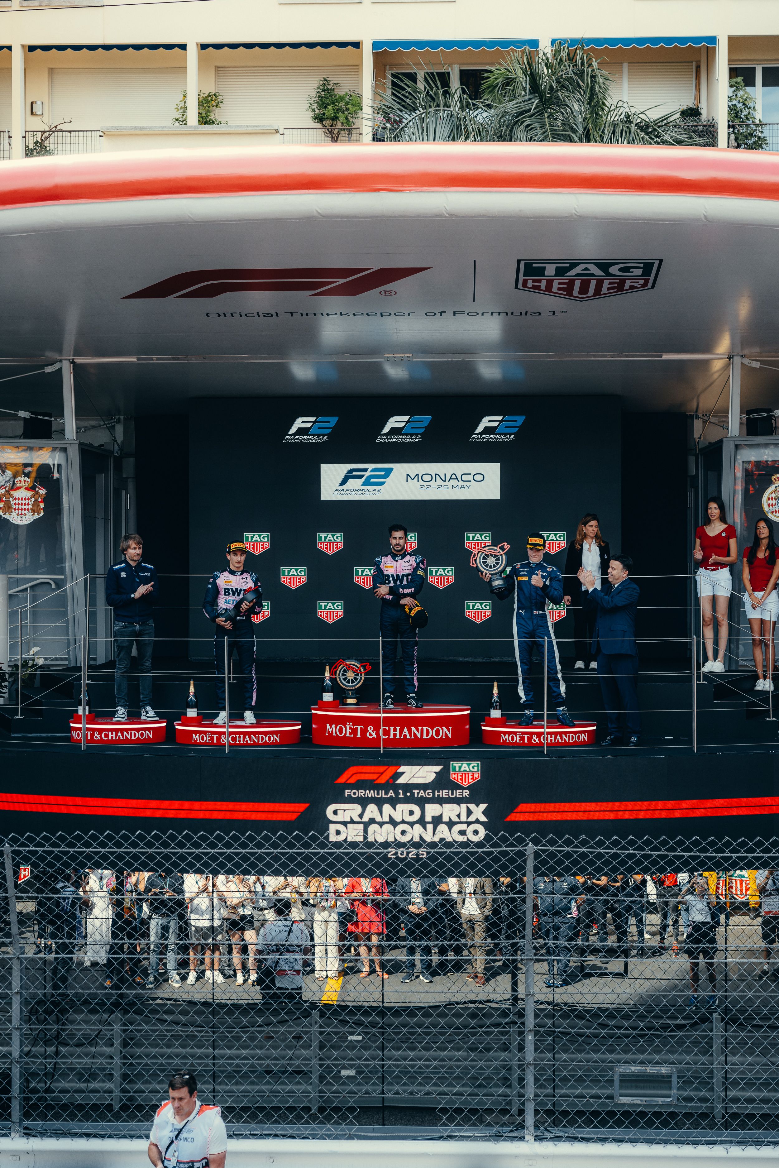 And a second visit to the Monaco podium in his career