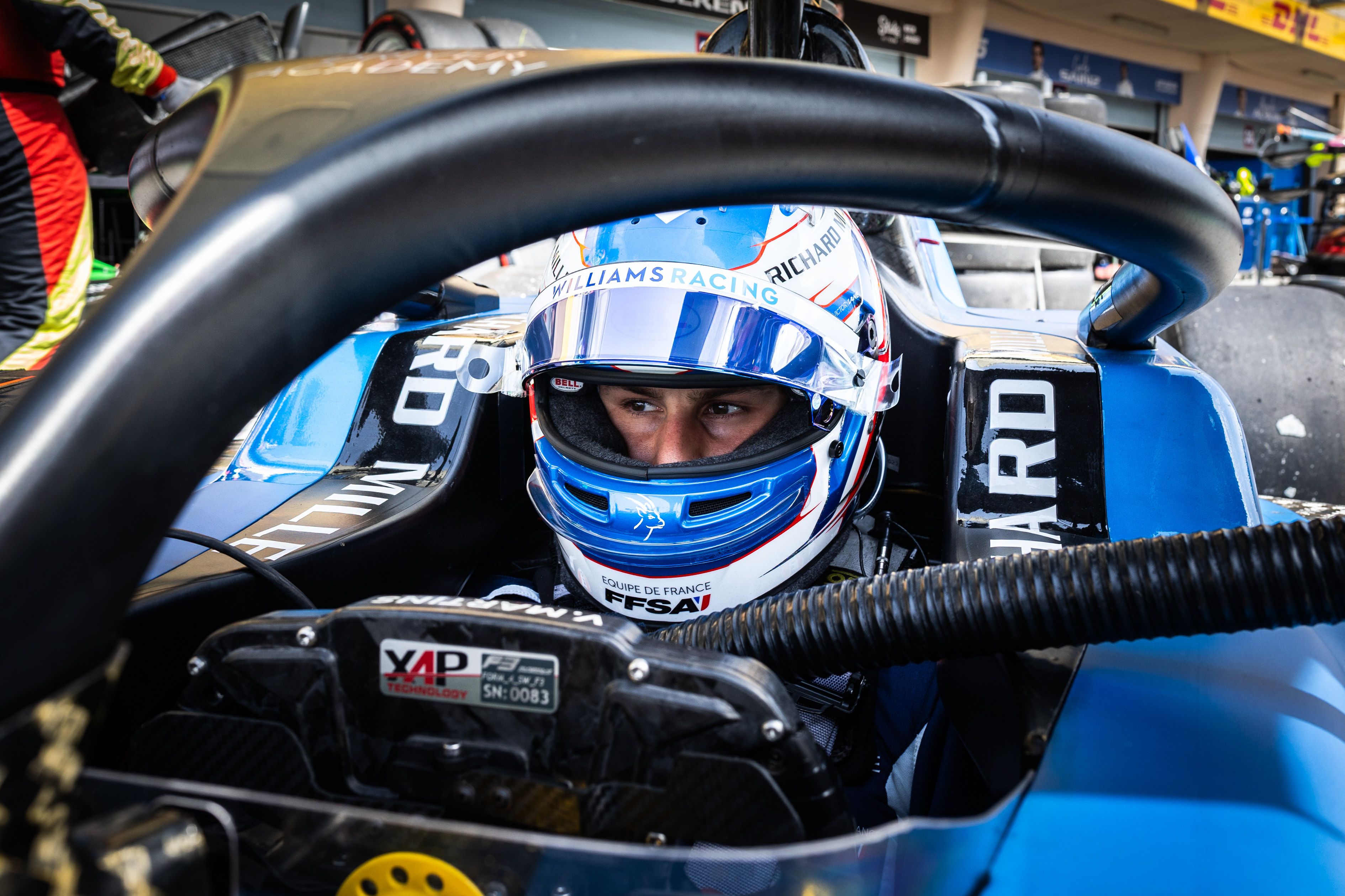 Victor wore the W for the first time this weekend