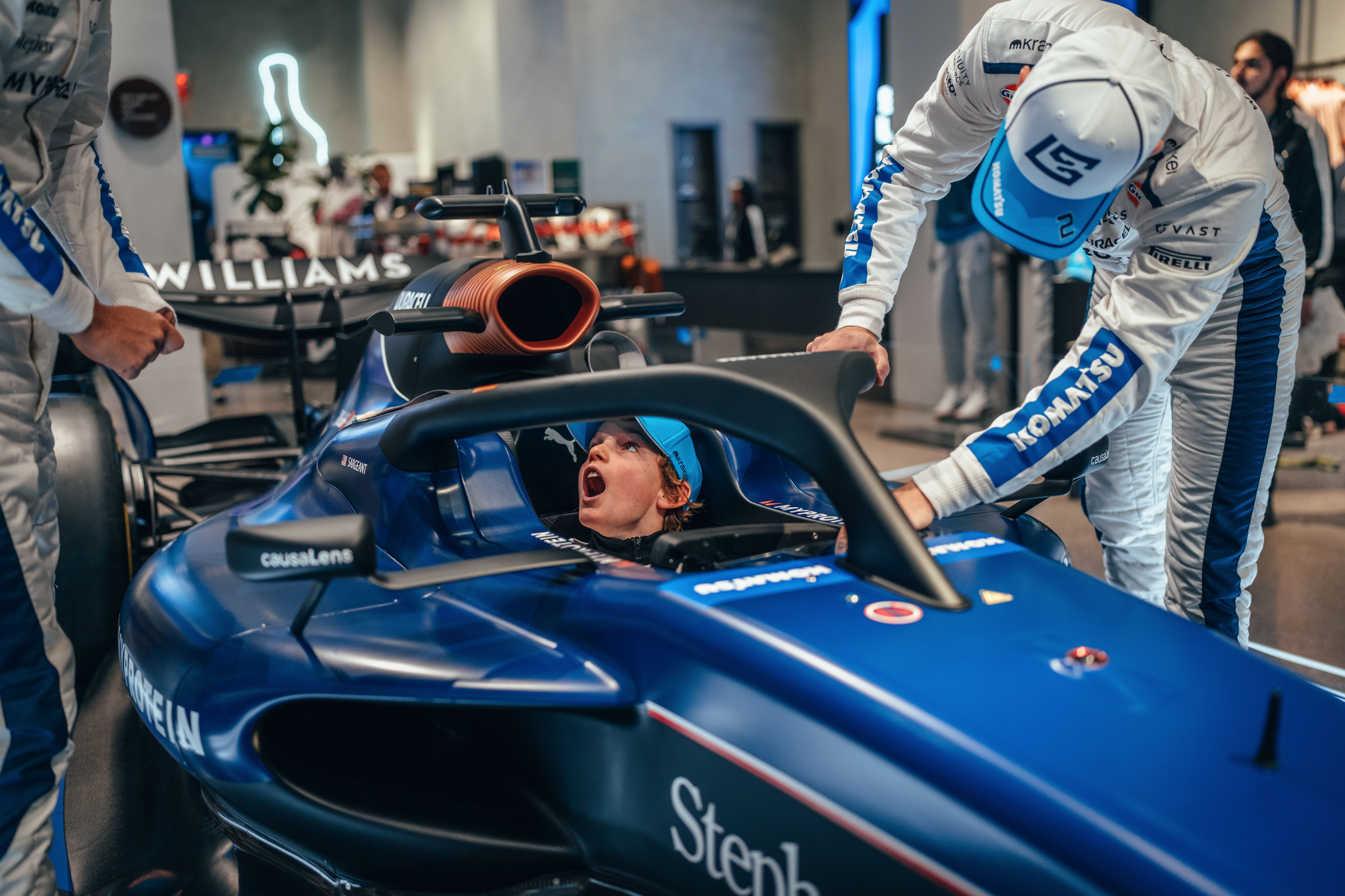 Certainly a day he'll never forget.