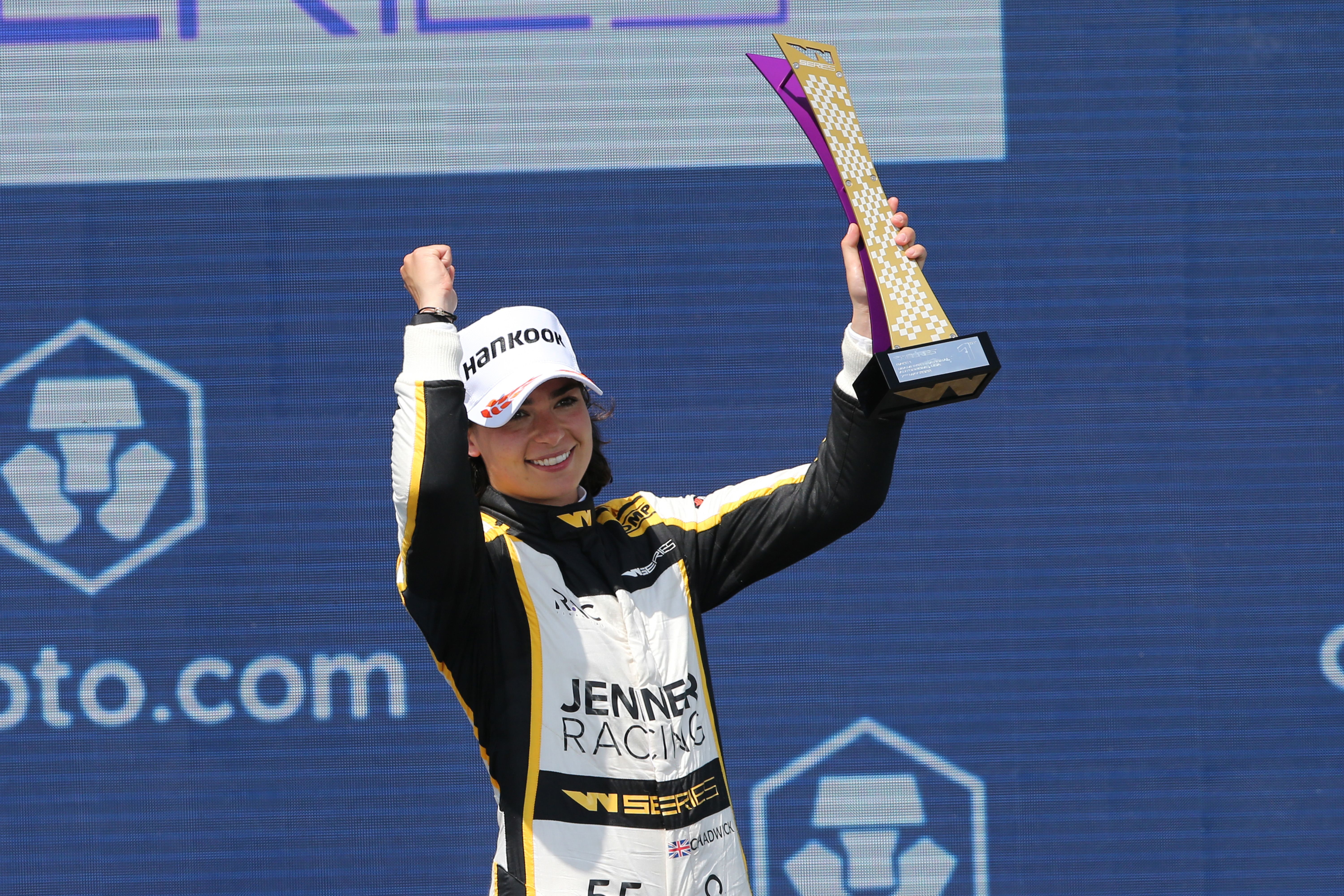 As she won both W Series races