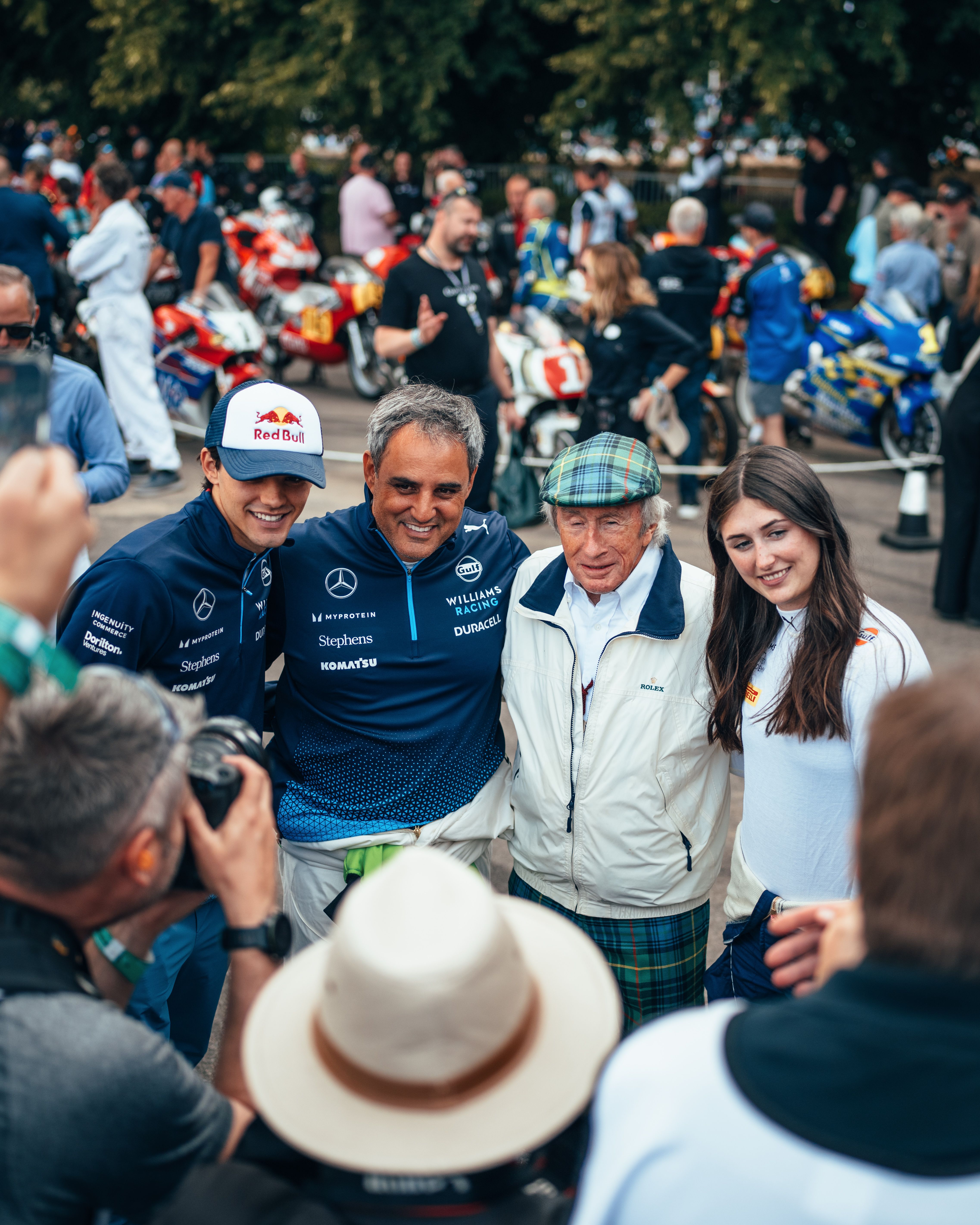 The Montoya's, Sir Jackie and Lia.