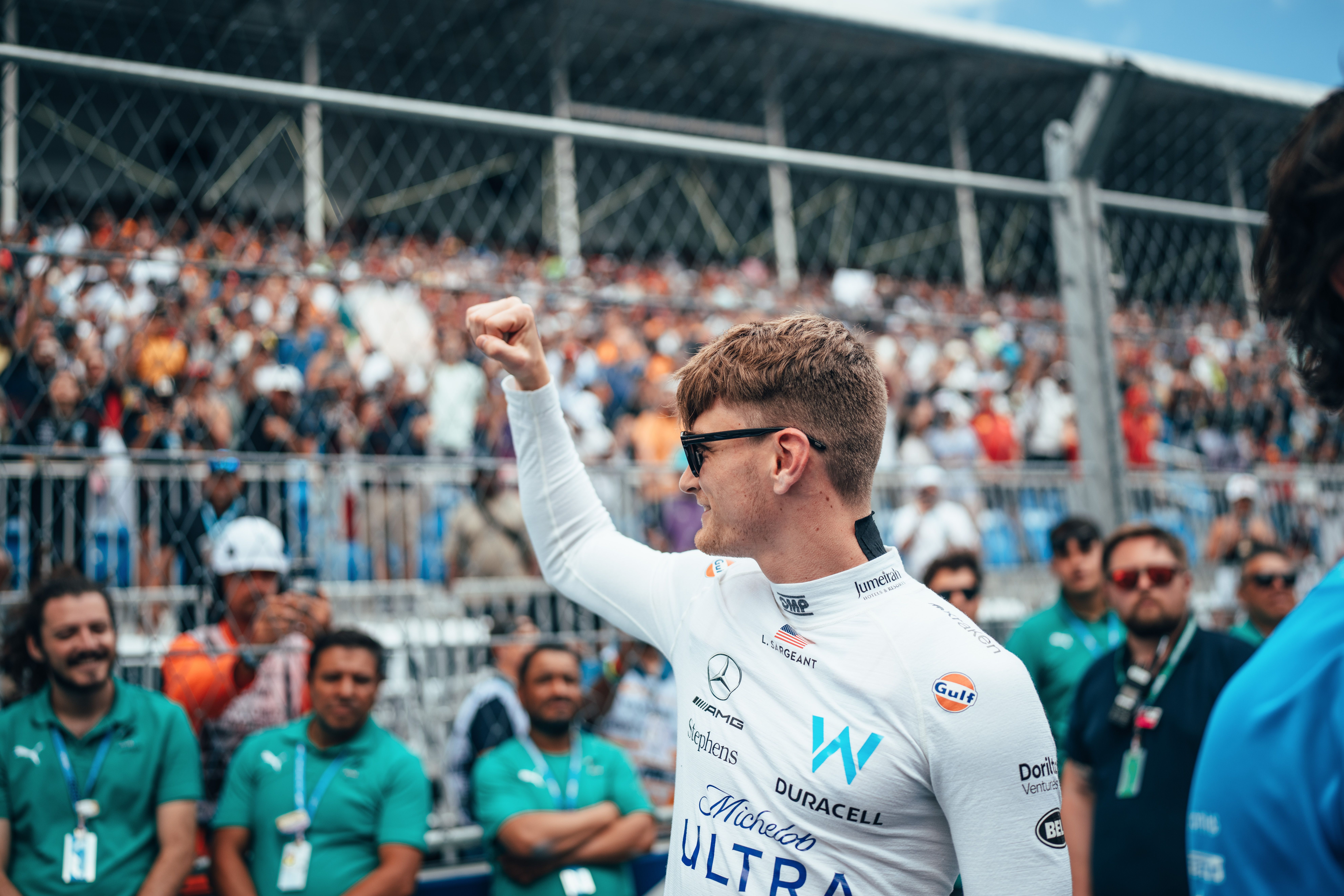 The race didn’t go as we’d all have hoped, but it was still a memorable weekend for the Floridian.