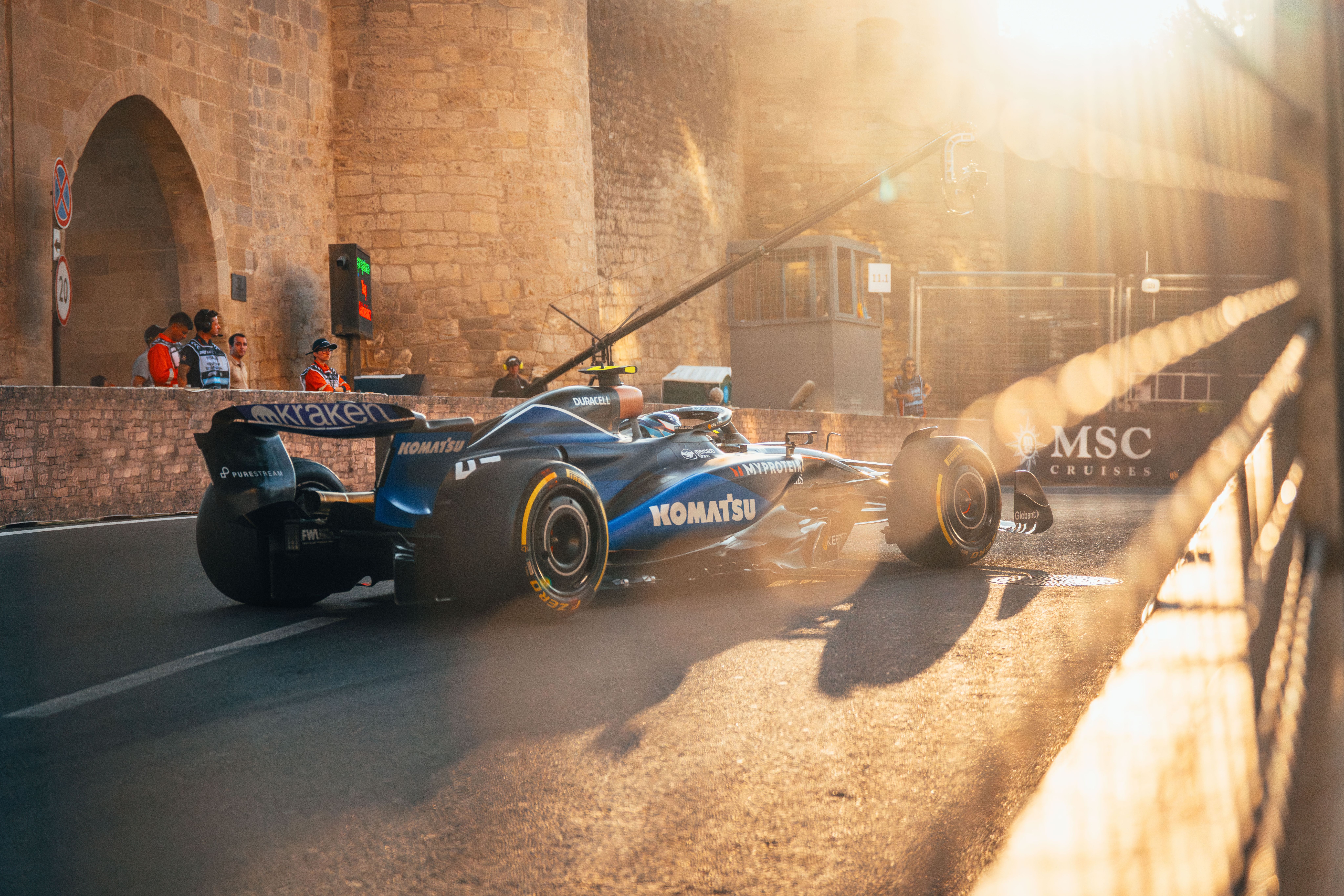 The sun sets on our Friday.