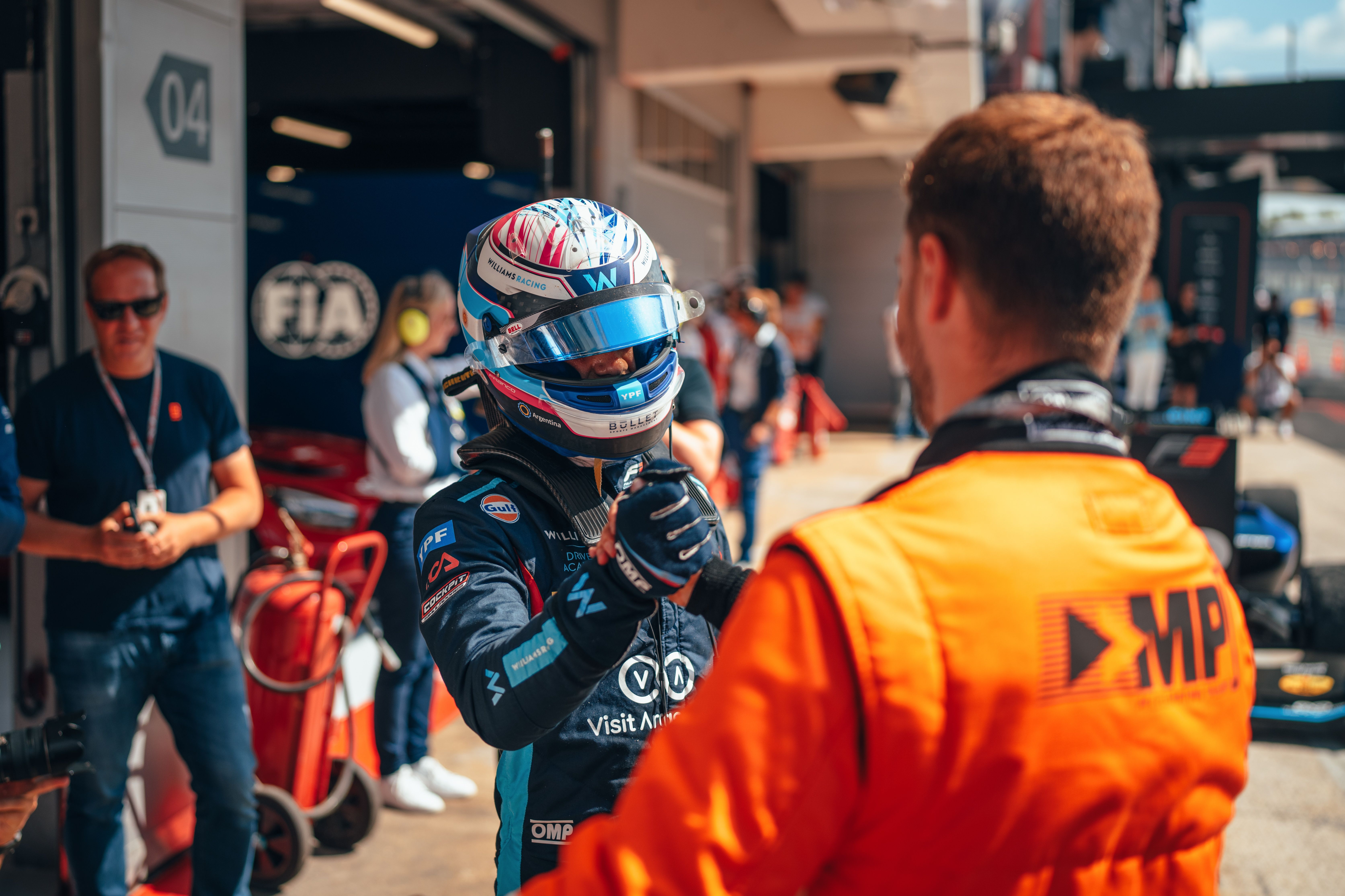 A P2 in the Barcelona Feature Race came next for Franco.