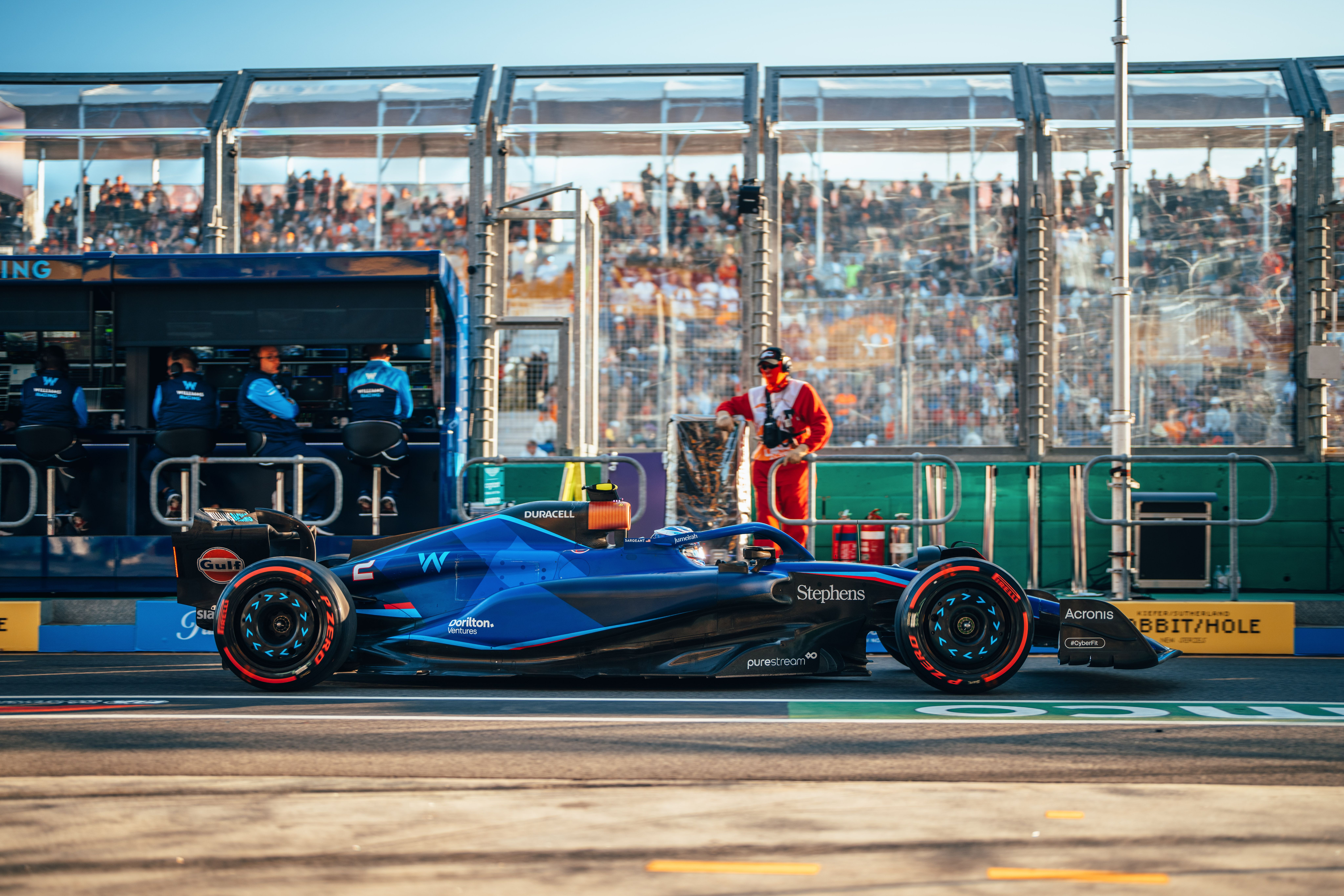 Ready to go ahead of the final restart.