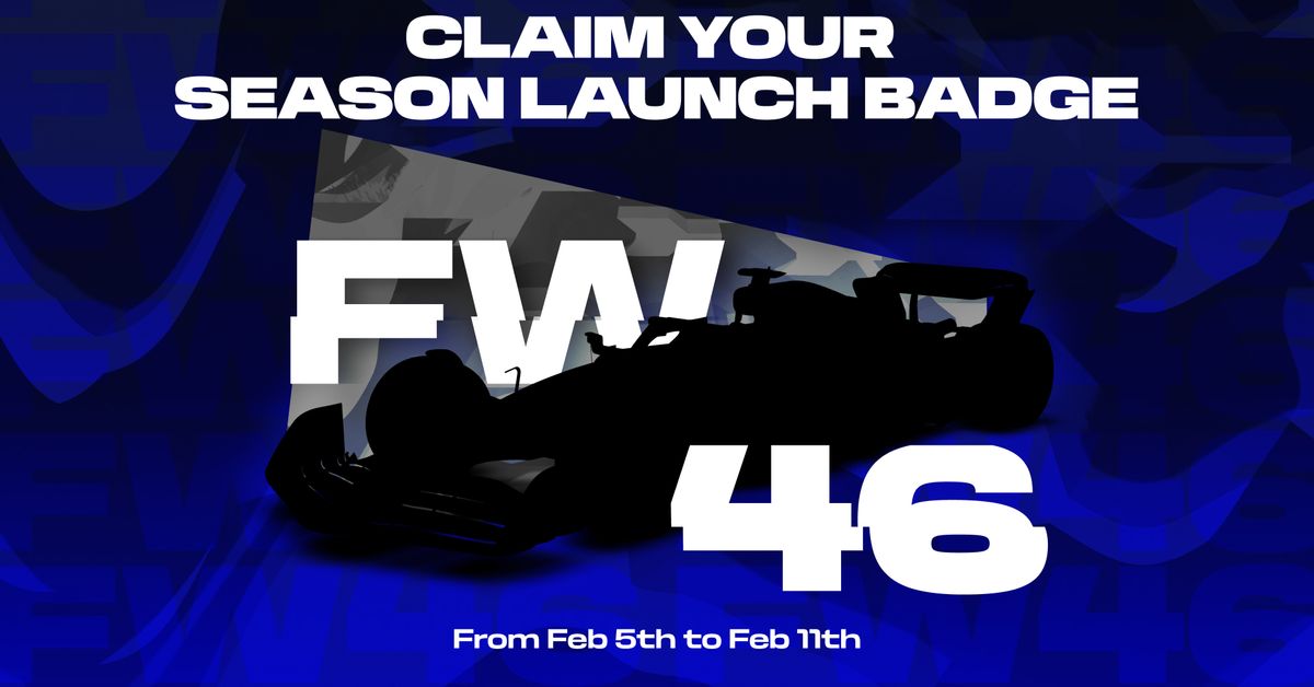 Claim your 2024 Season Launch Badge | Atlassian Williams Racing