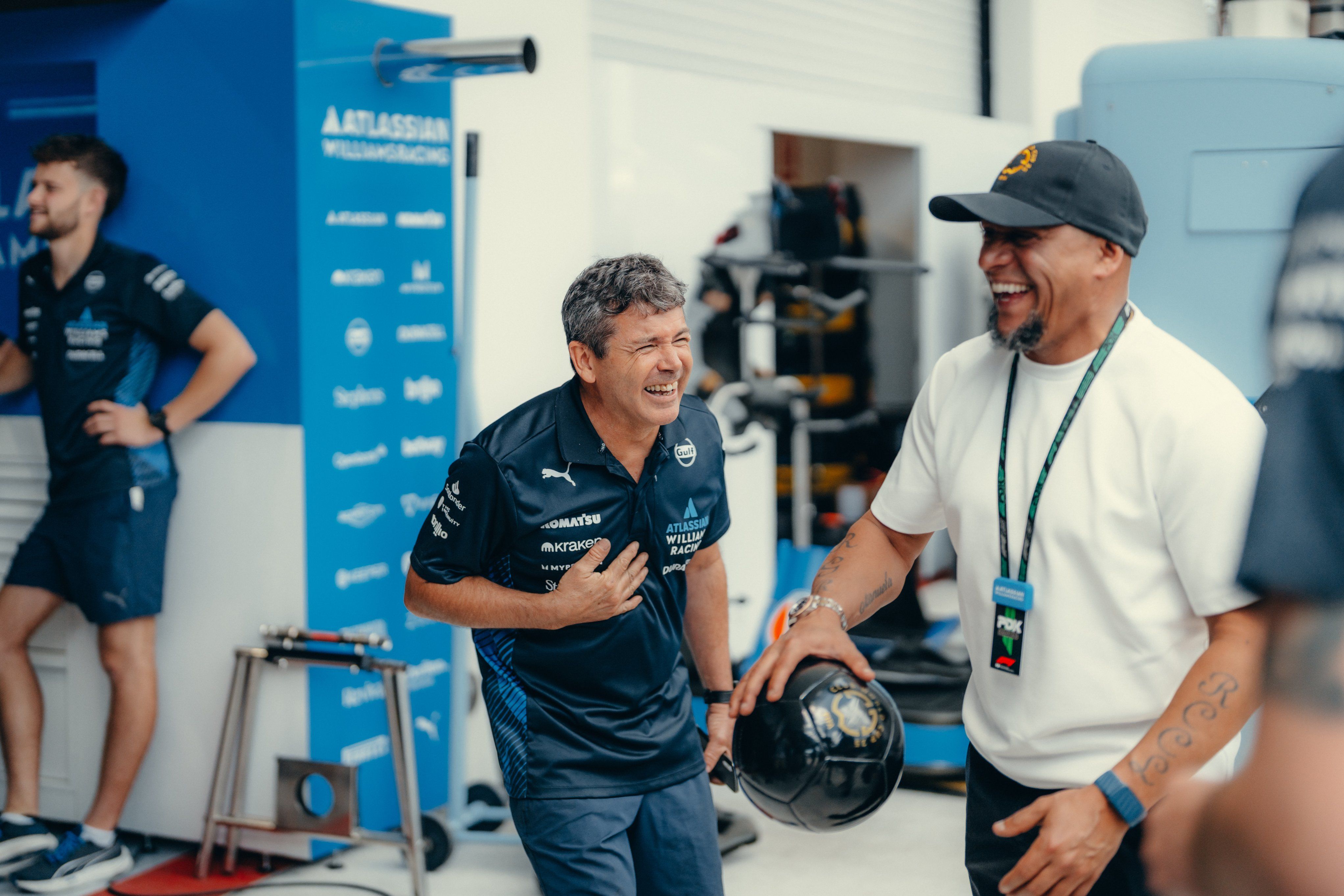 And straight away became a part of our team.