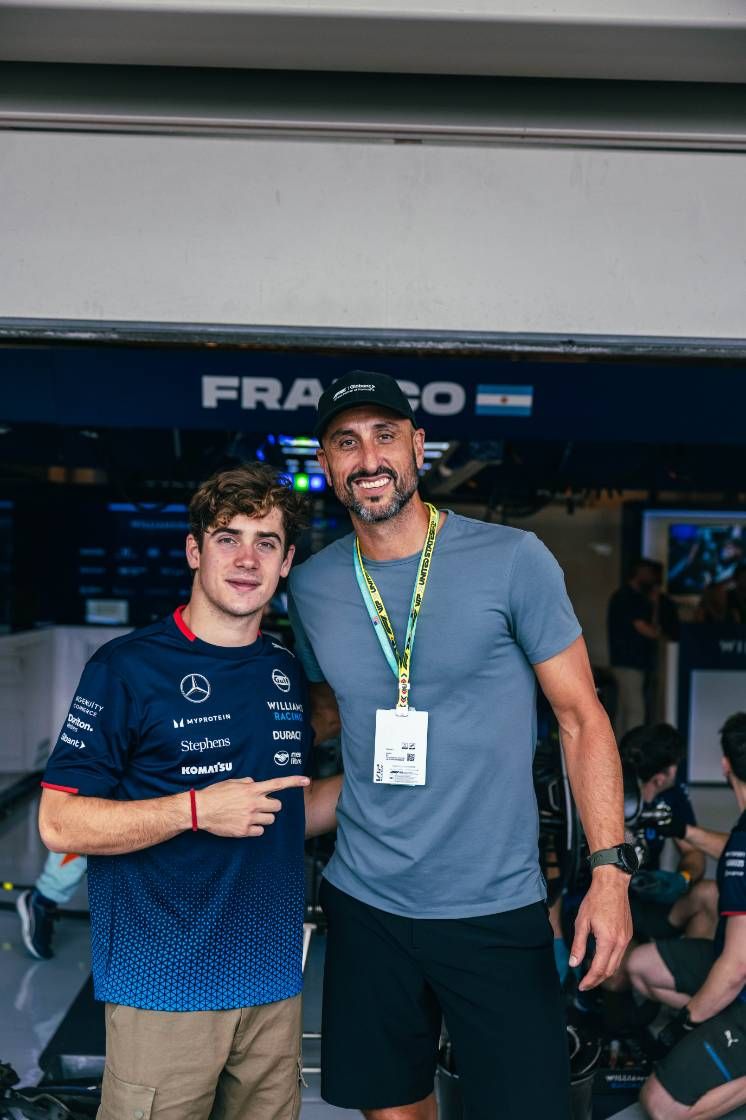 Franco gave Argentine NBA legend Manu Ginóbili a tour in Austin.