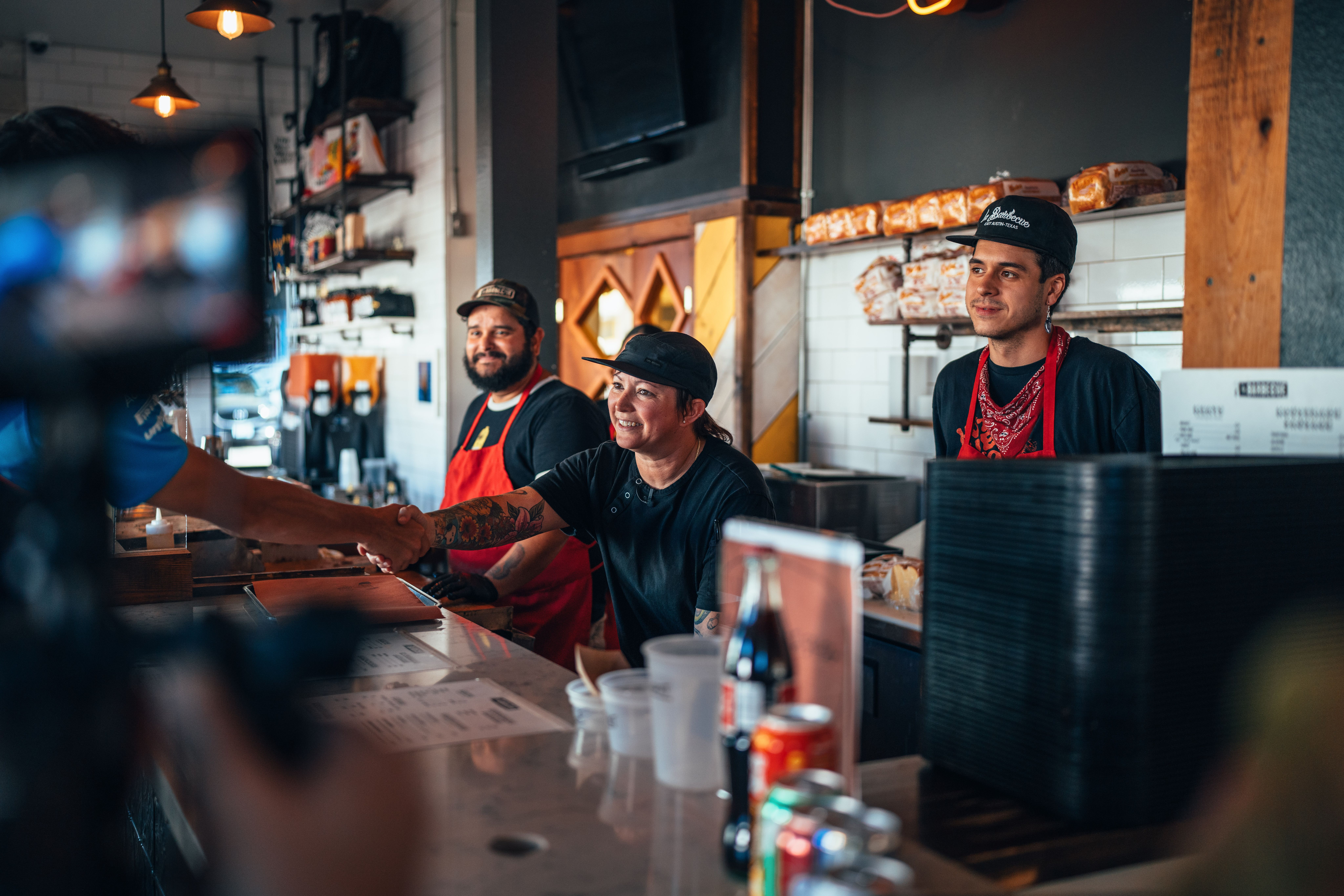 Meet Ali, one of the bosses here at la Barbecue.