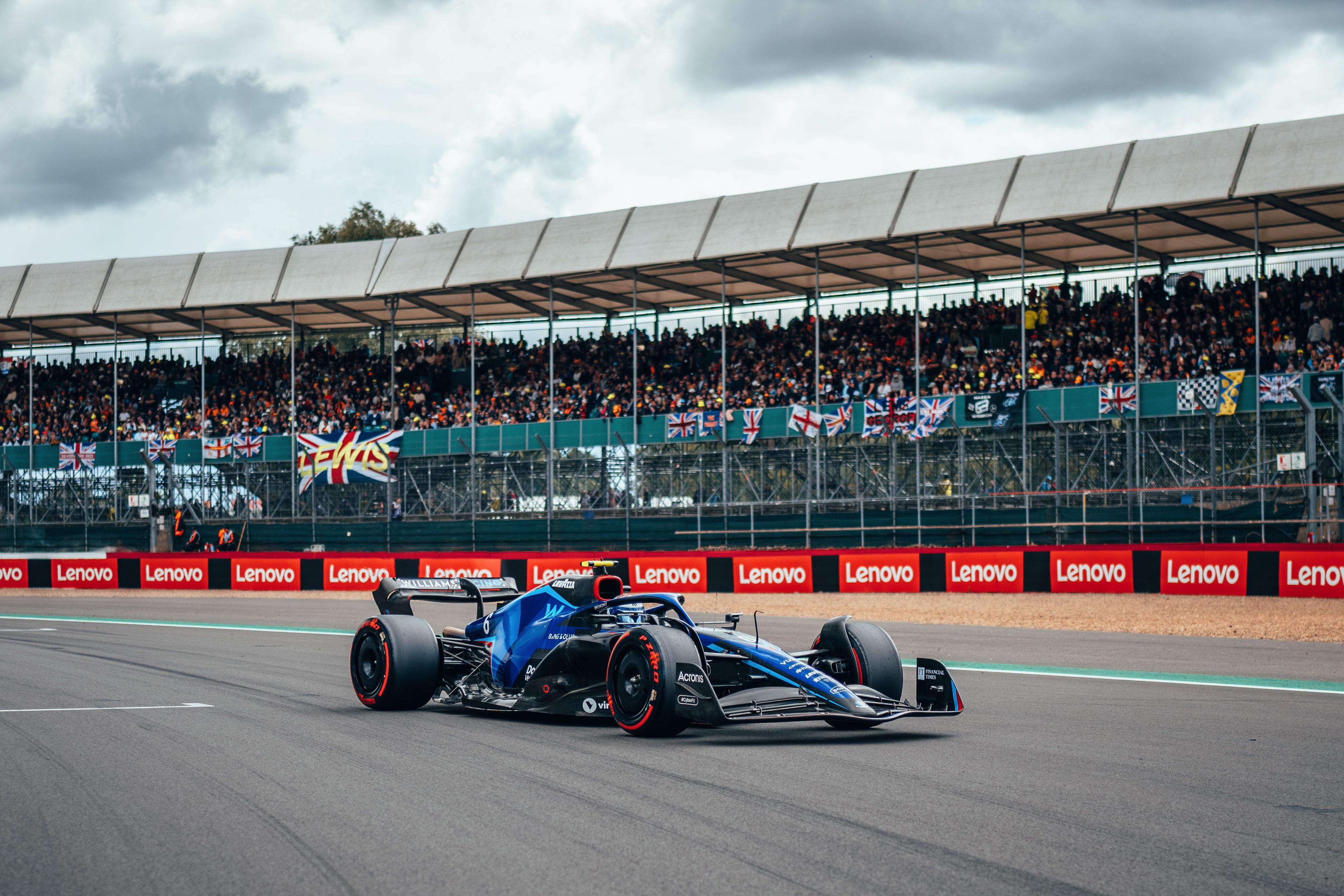 Grid time in front of these amazing fans