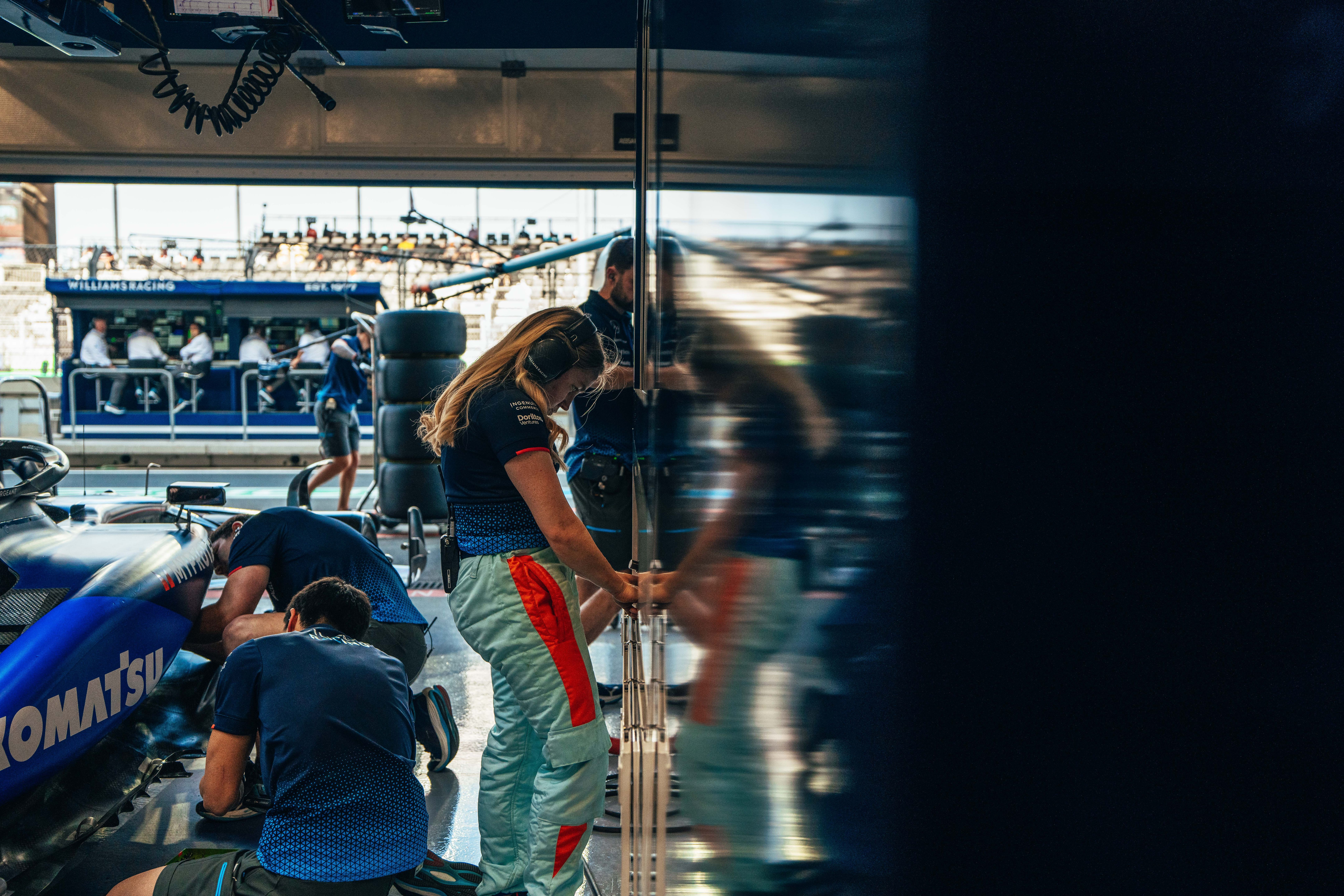 The team got everything sorted for Quali.