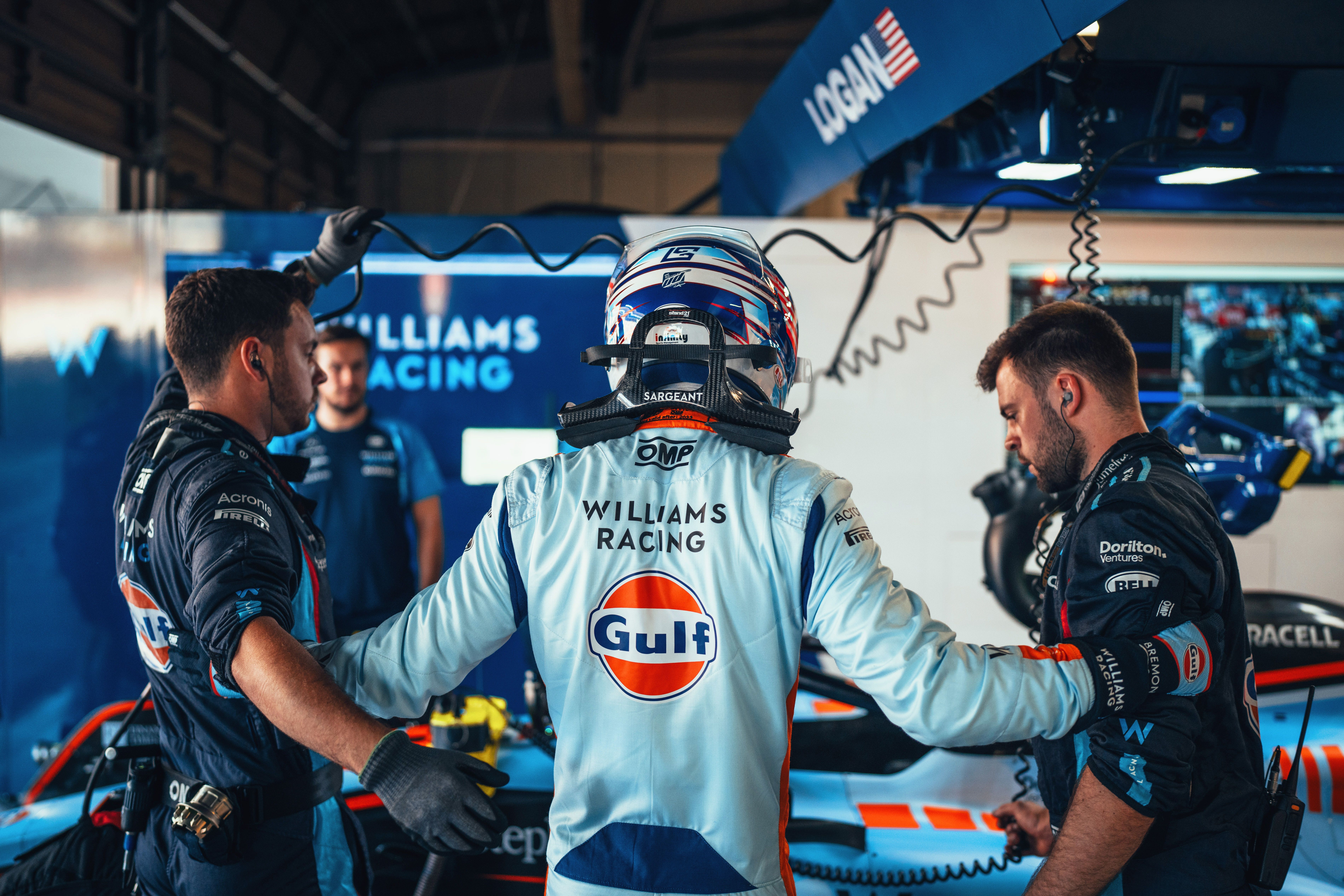 Thanking the team for their work.