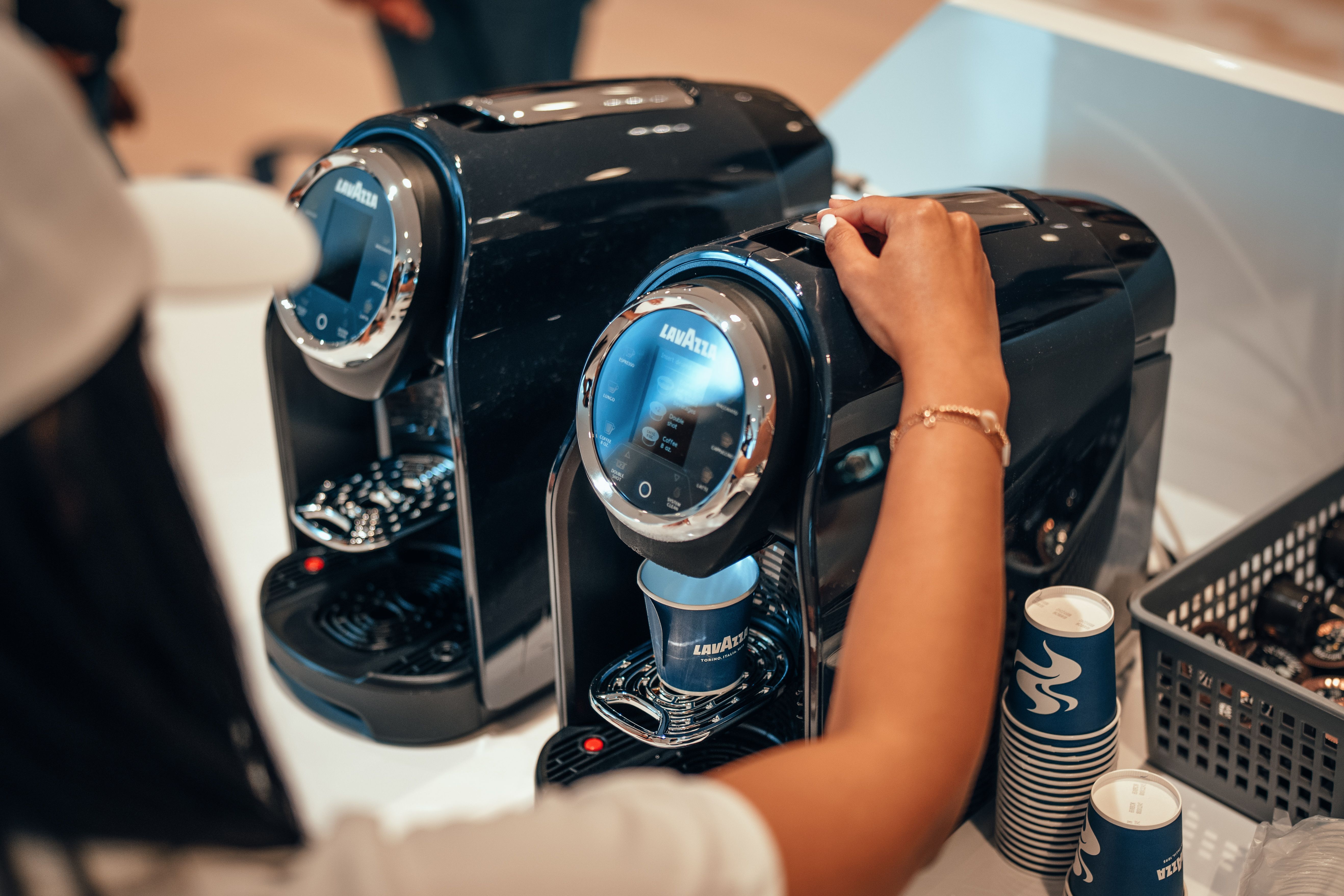 Lavazza kept us energised all day long