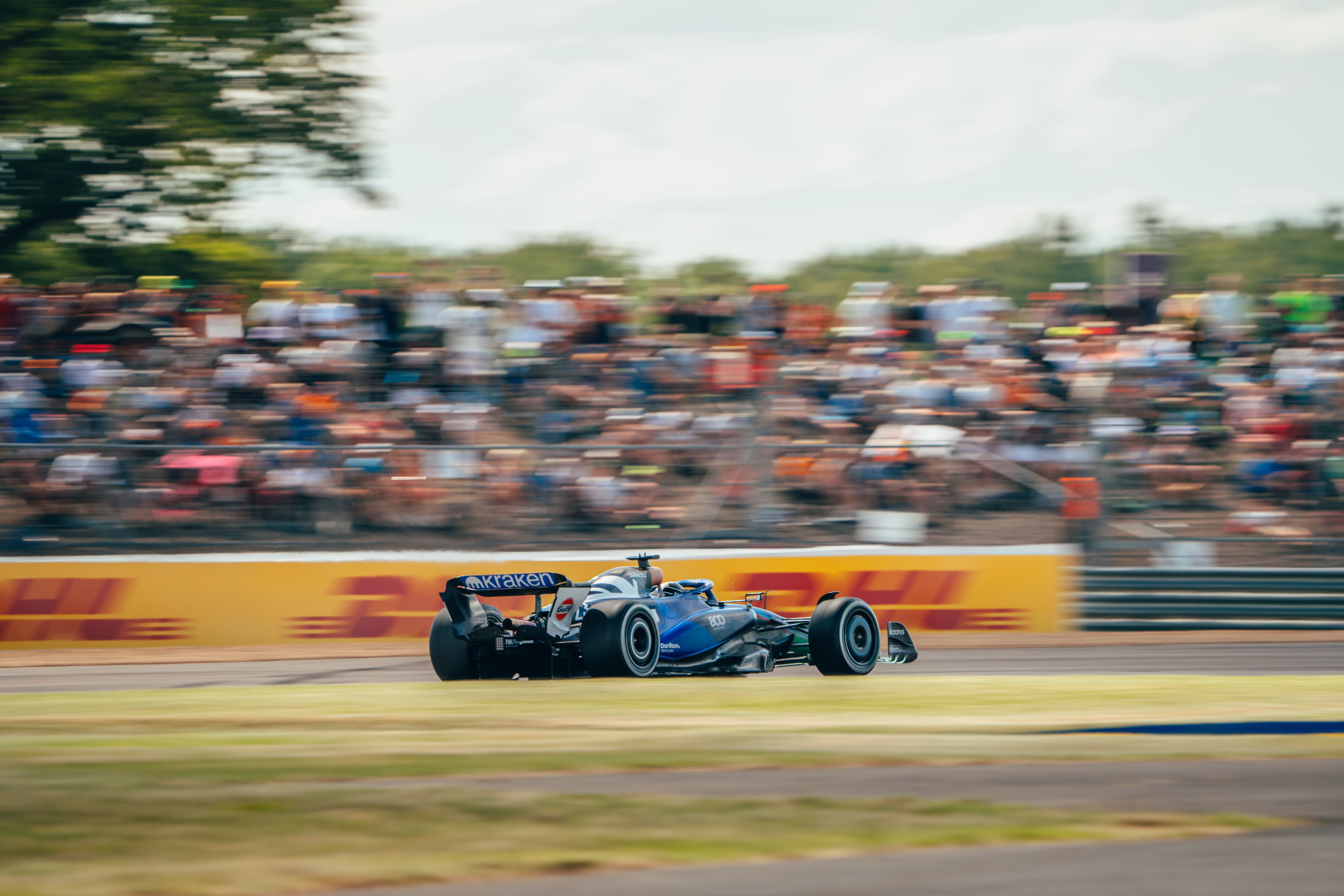 Launching it into Stowe during FP2.